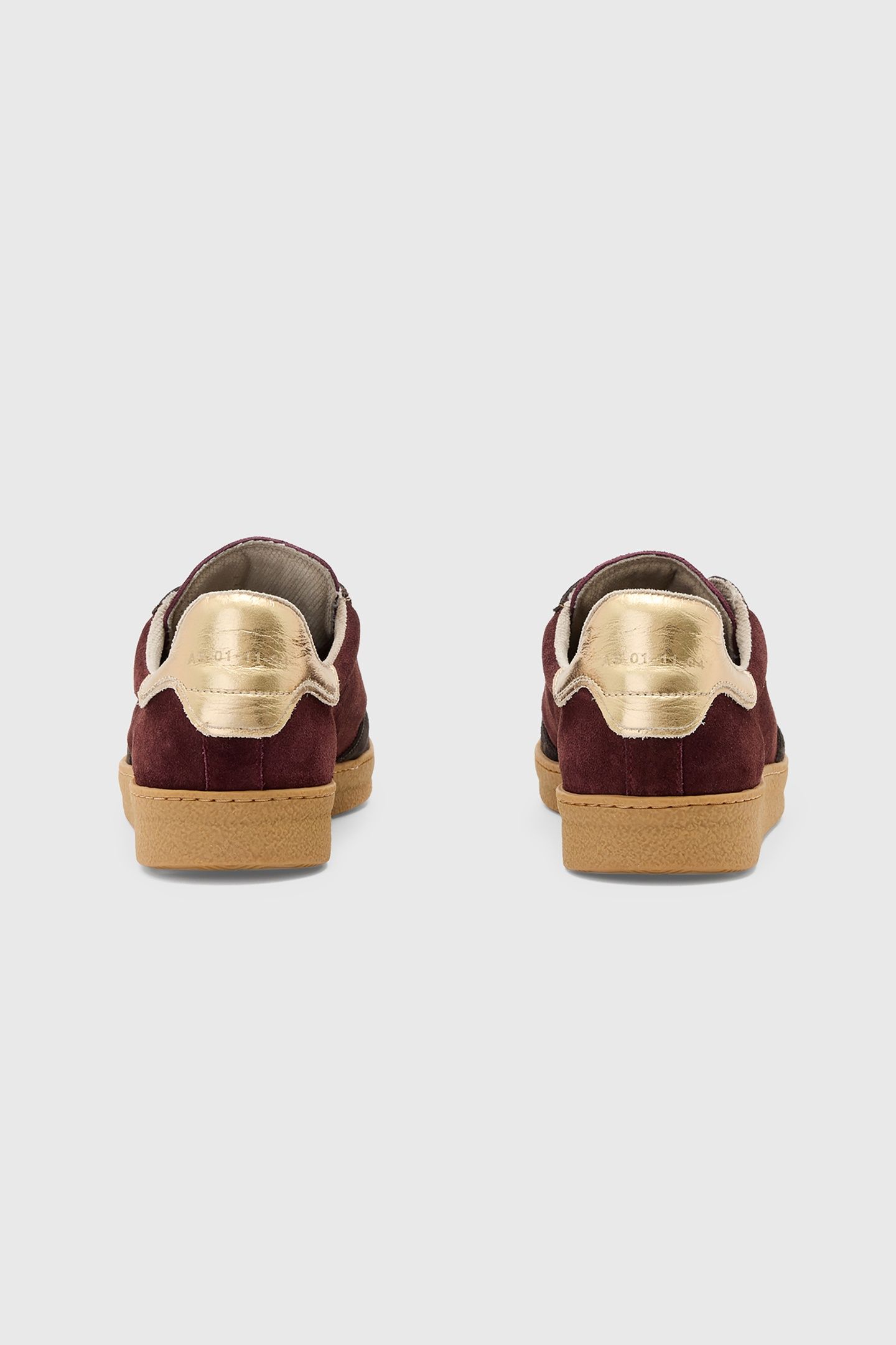 THELMA SUEDE SNEAKER TITAN RED/BROWN 3