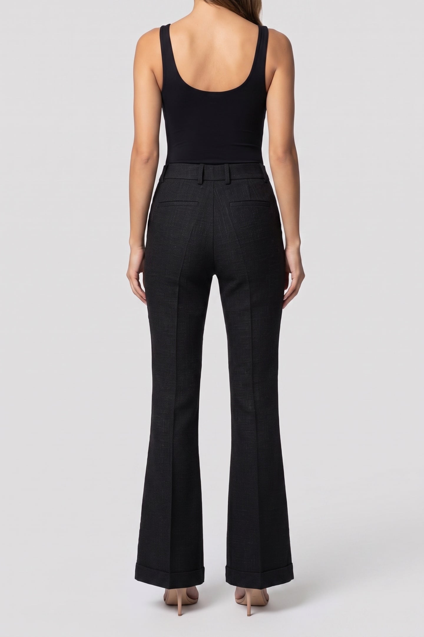 FLARE PANTS BLACK 2