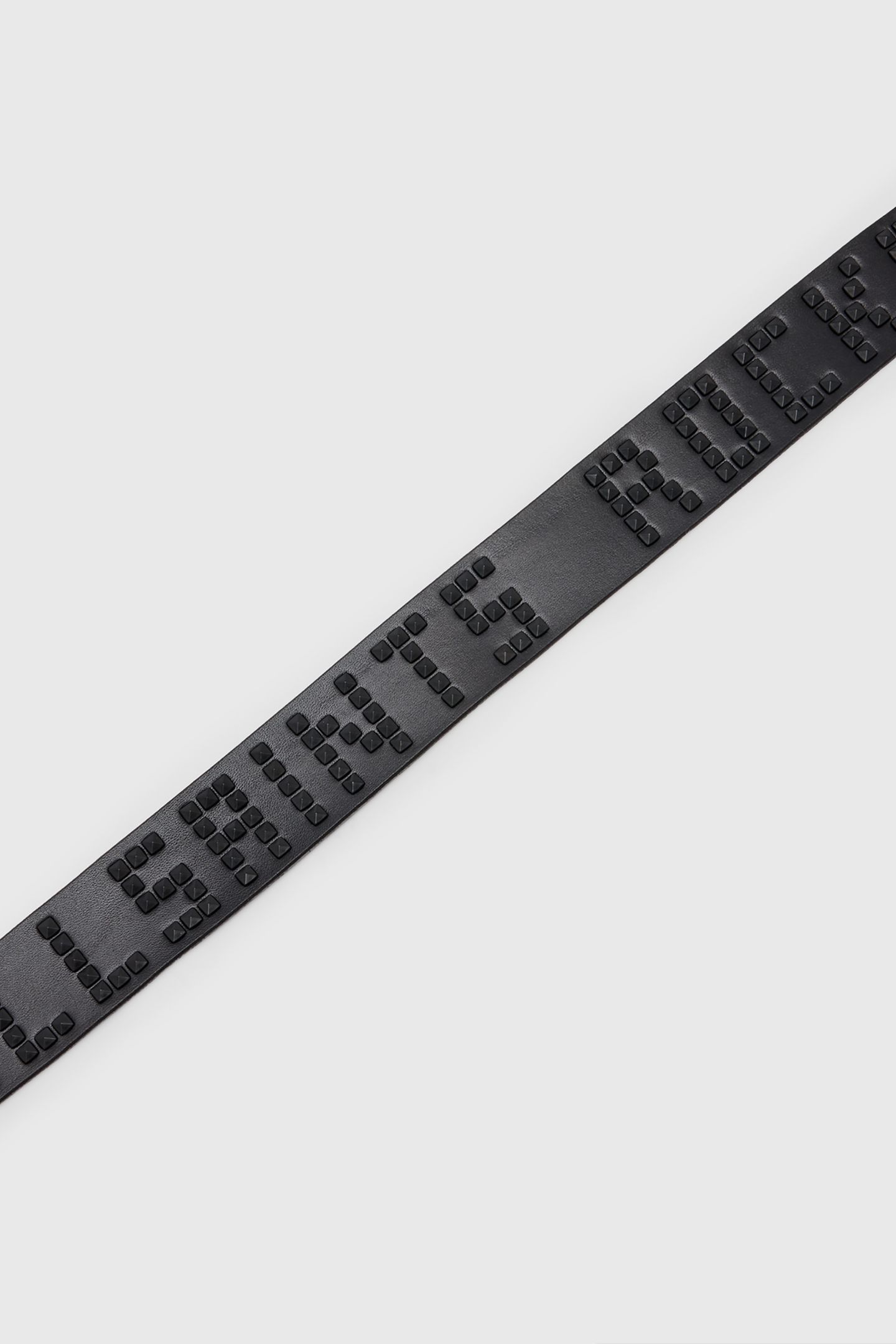 AS ROCKS STUD BELT BLACK/MATTE BLACK 4