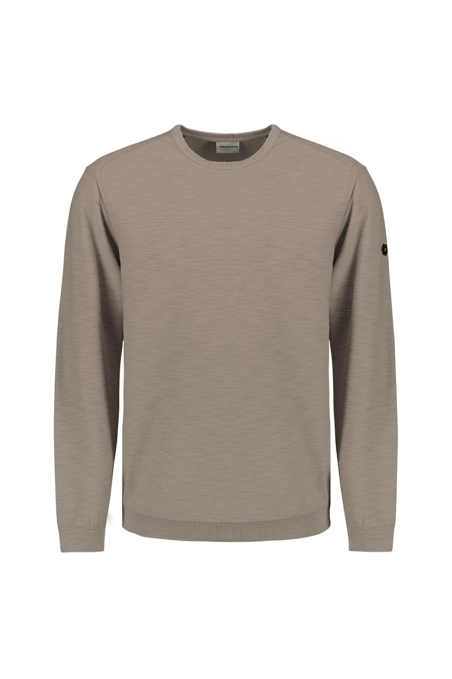PULLOVER CREWNECK GARMENT DYED + STONE WASHED CLAY 5