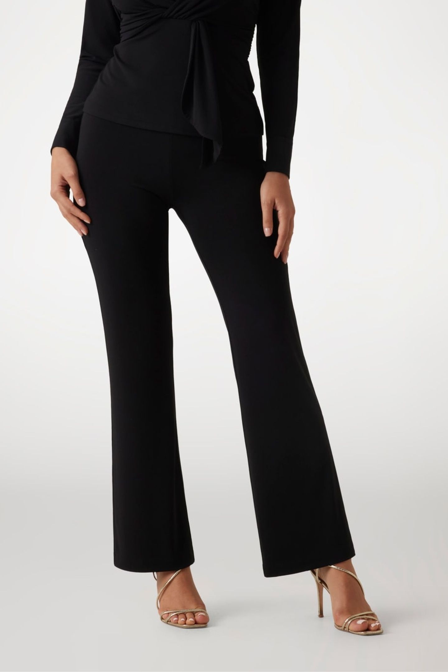 MATILDE FLARED PANT JET BLACK A996 2