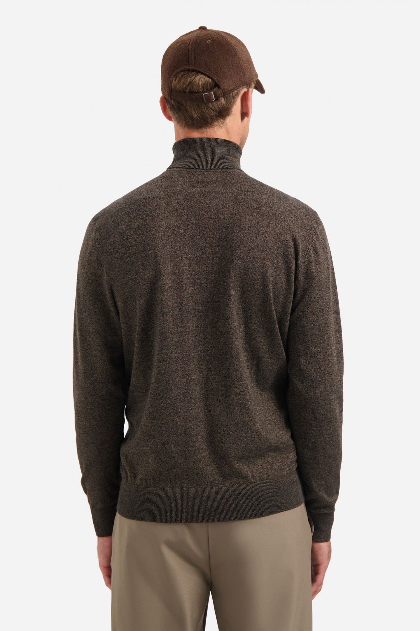PULLOVER ROLL NECK BLACK 6