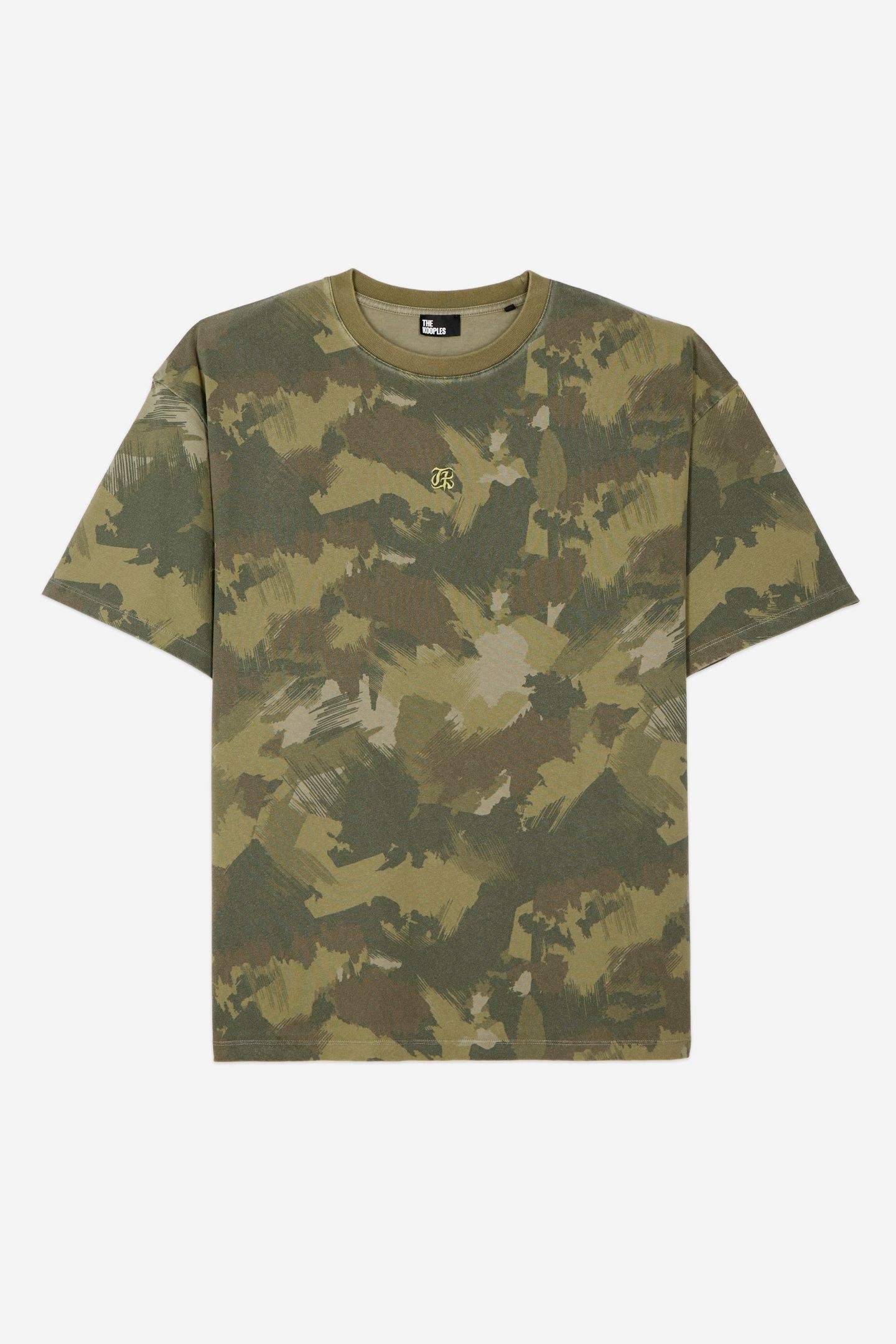 SHORT-SLEEVED T-SHIRT WITH CAMO PRINT CAMOUFLAGE 5