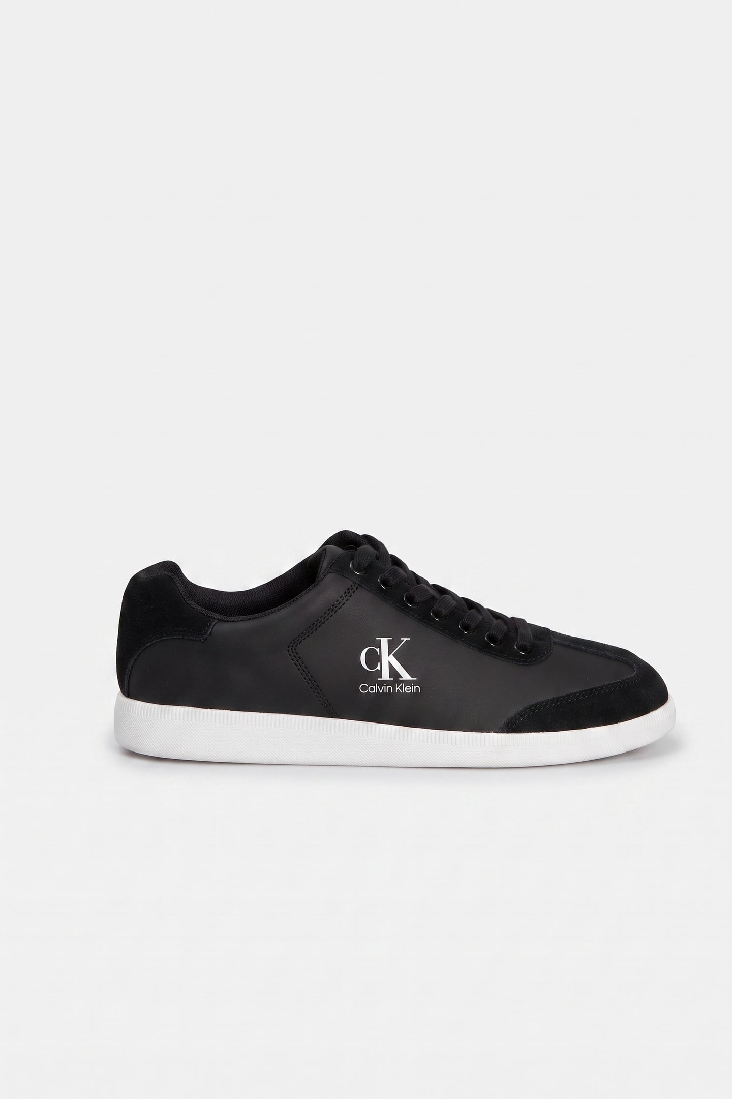 LOW CUPSOLE LACEUP SHOES BLACK 1