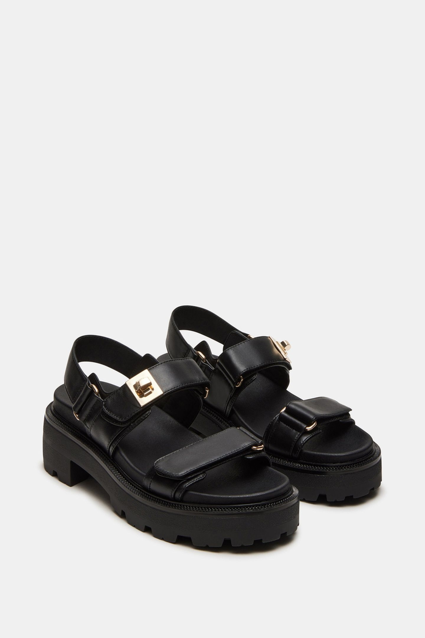 SUPERMONA SANDALS BLACK LEATHER 3