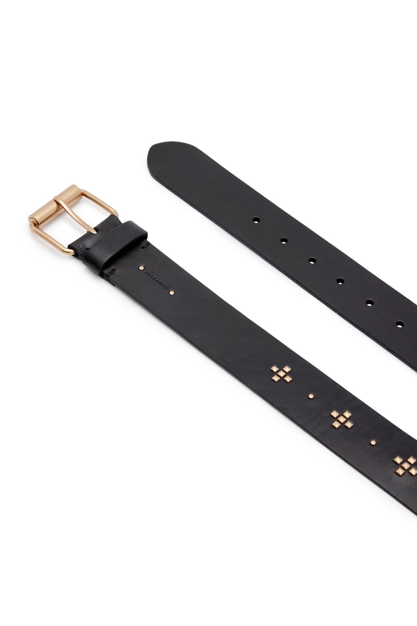 NOVA STUD BELT BLACK/WARM BRASS 4