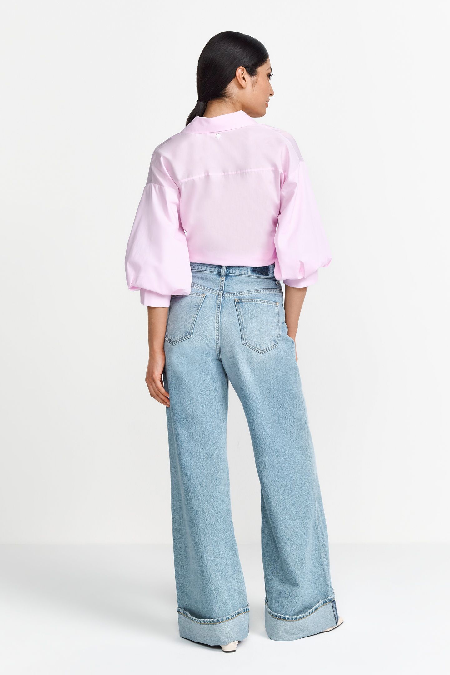 MARLENE ROLL-UP DENIM BLUE 4