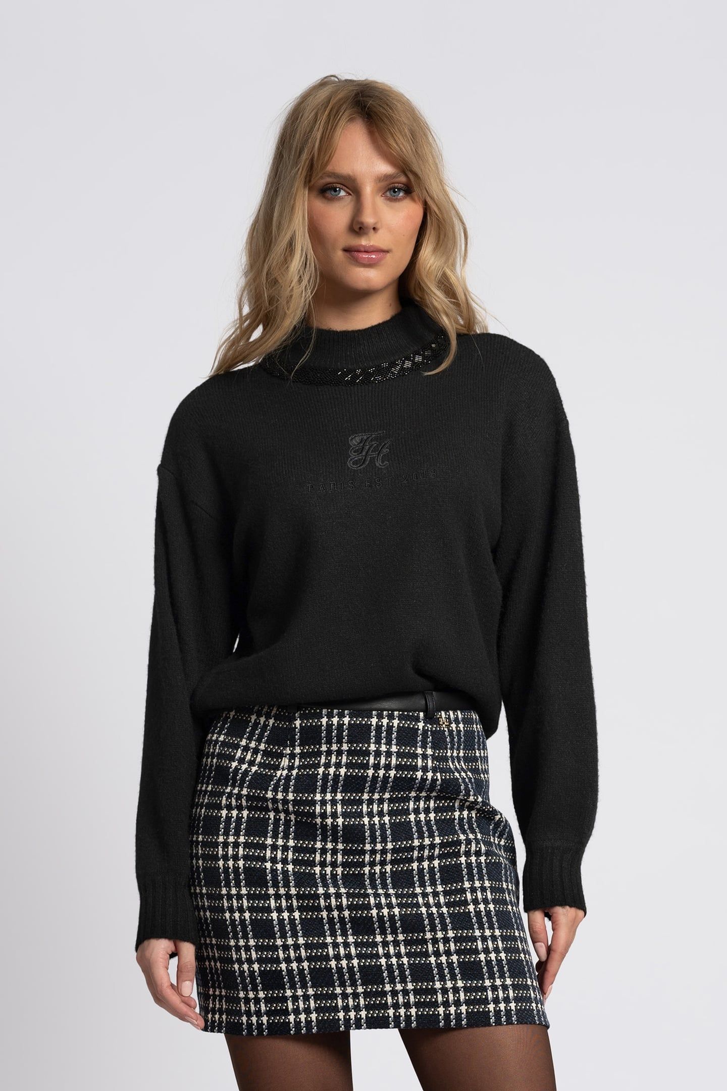 JORDYN SKIRT NAVY NIGHT 1