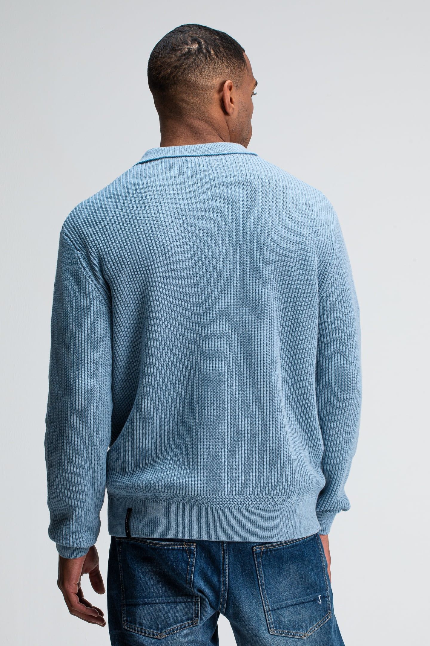 GALWAY POLO LS HORIZON BLUE 2
