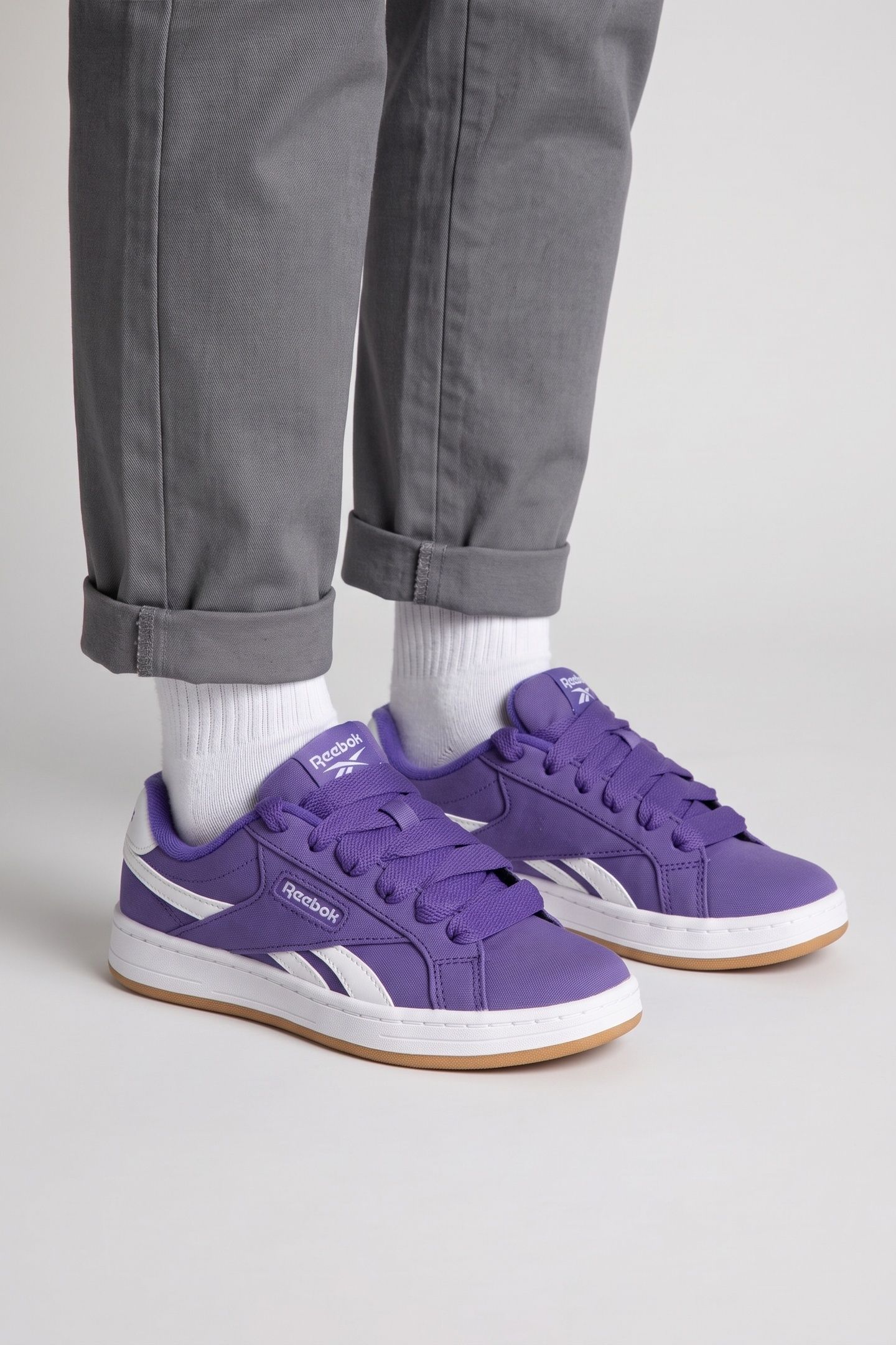 UNISEX REEBOK RETRO MEGA ROYALPURPLE/WHITE/GUM 3