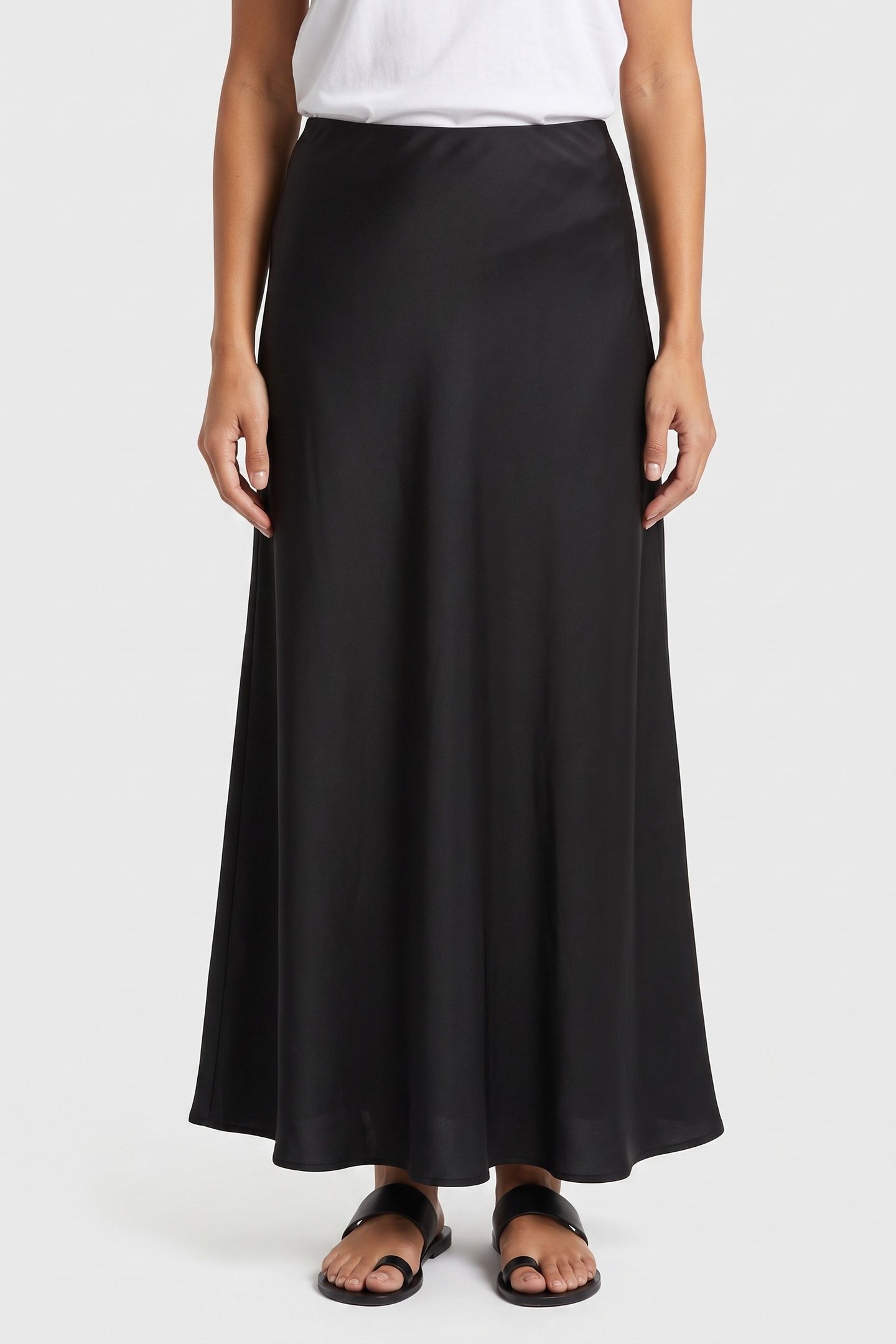 JOLO MAXI SKIRT BLACK 1