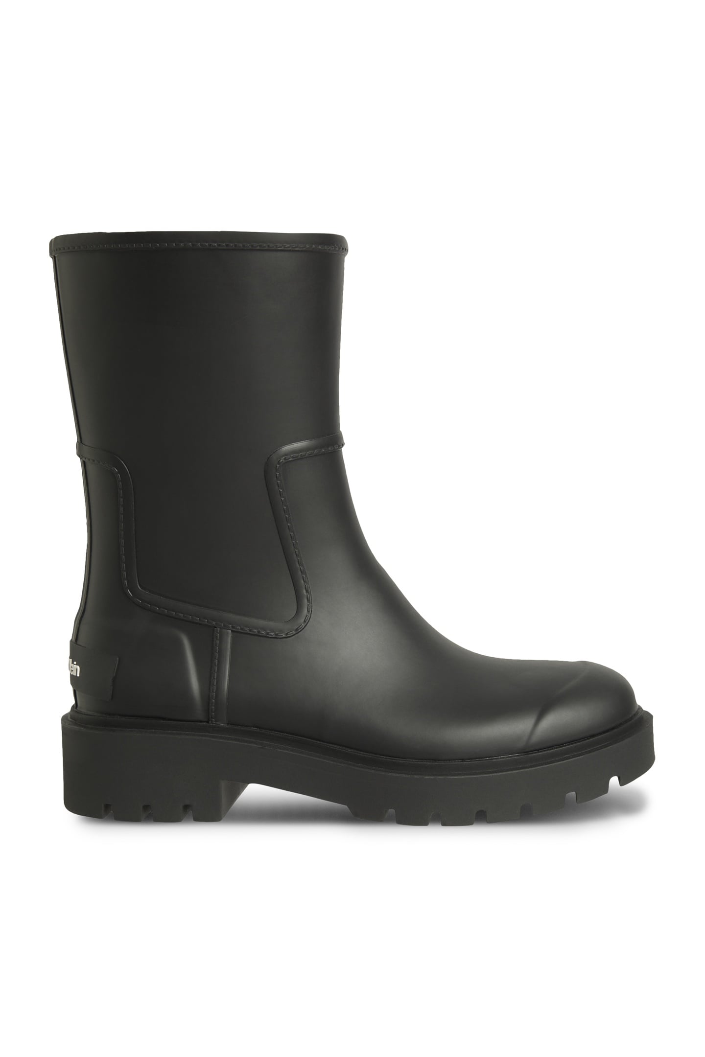MID RAINBOOT RUBBER BLACK 1