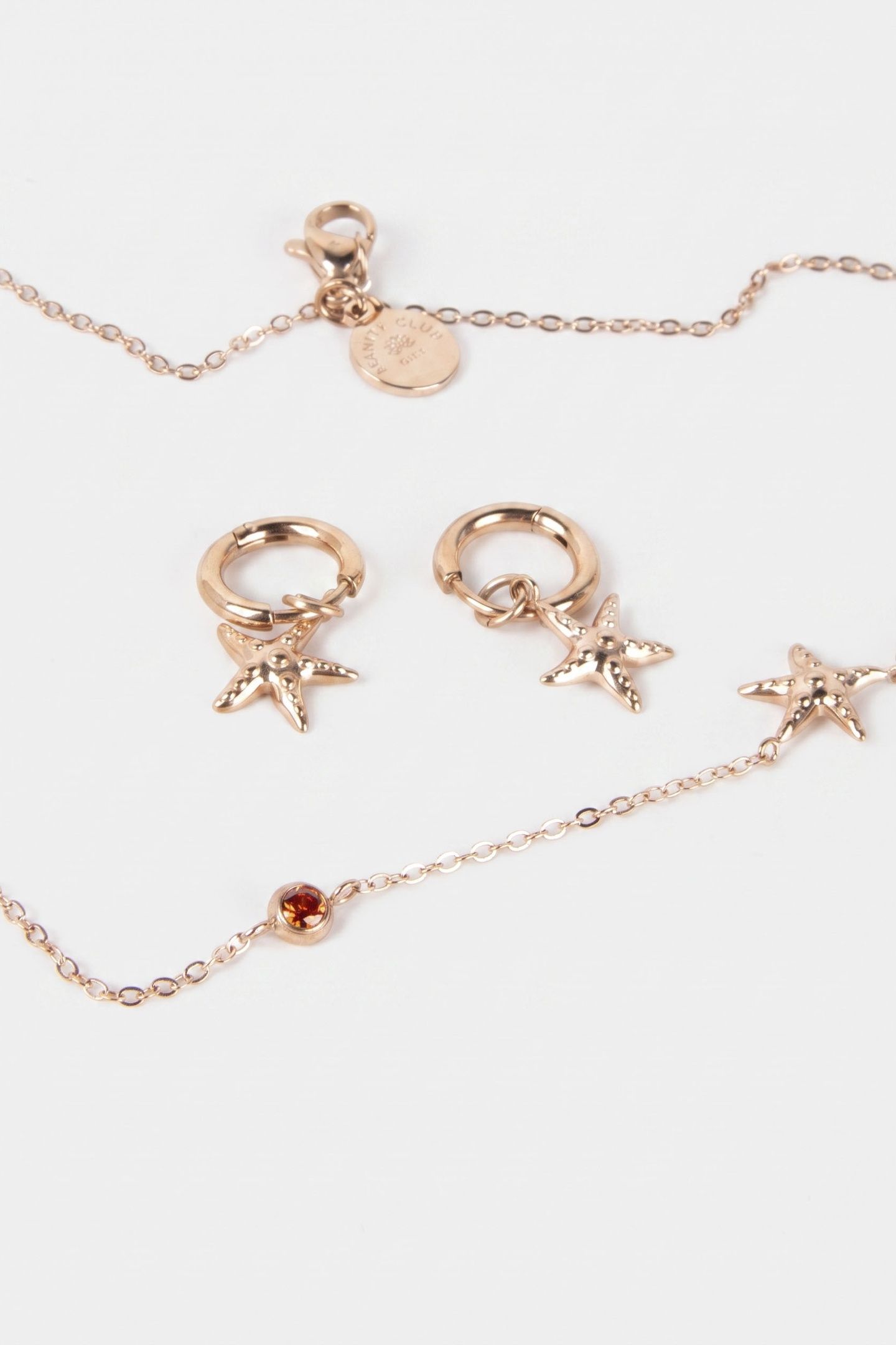 MAHINA CLUB BEACH STAR SET ROSEGOLD 7