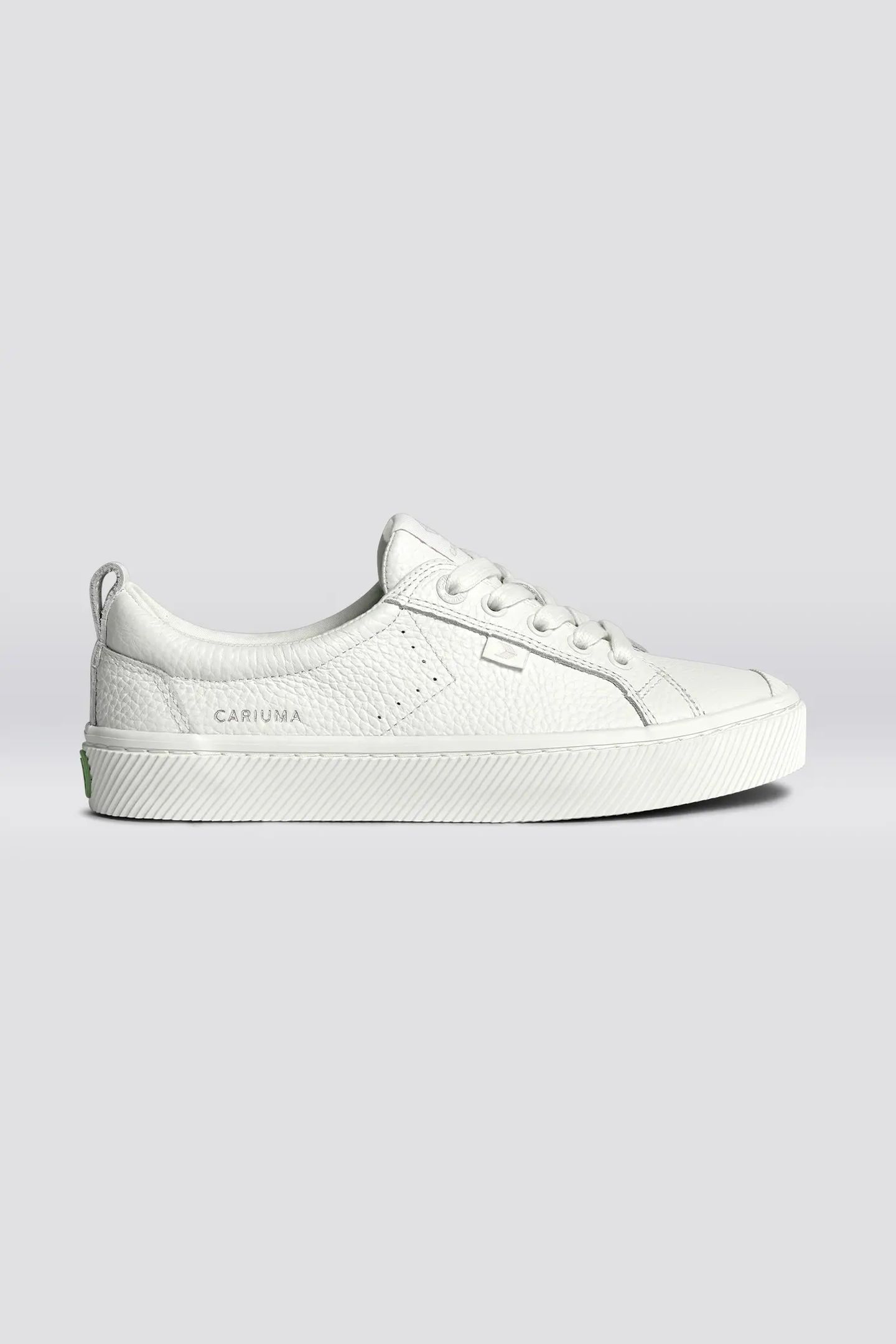 OCA PEBBLED LEATHER WHITE 1