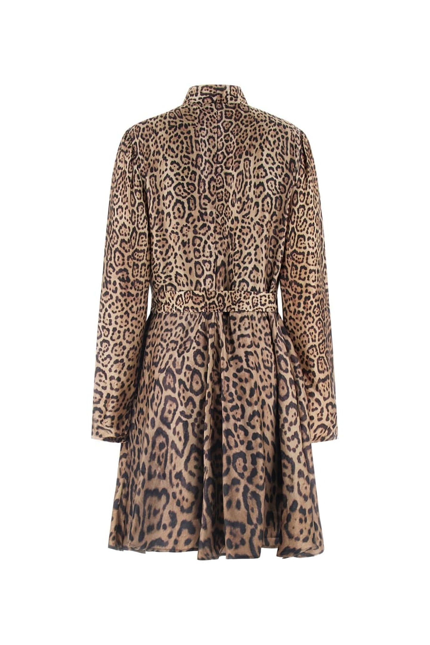 ALANIS WRAP W/TIE LS CHARMING LEOPARD DEG 7