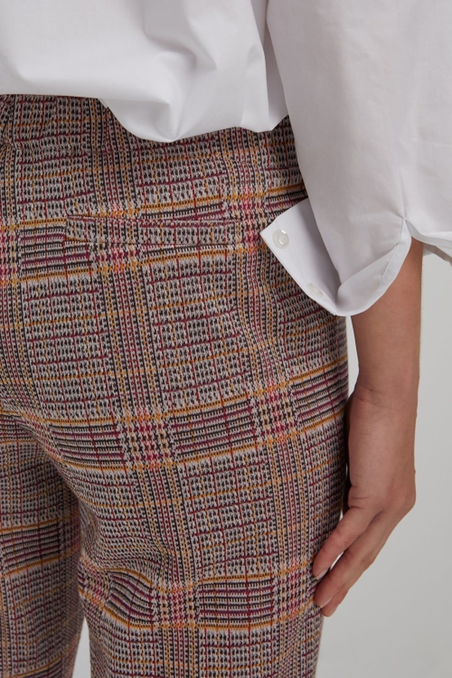 KYANO PANTS MULTI COLOUR DARK CHECK 4