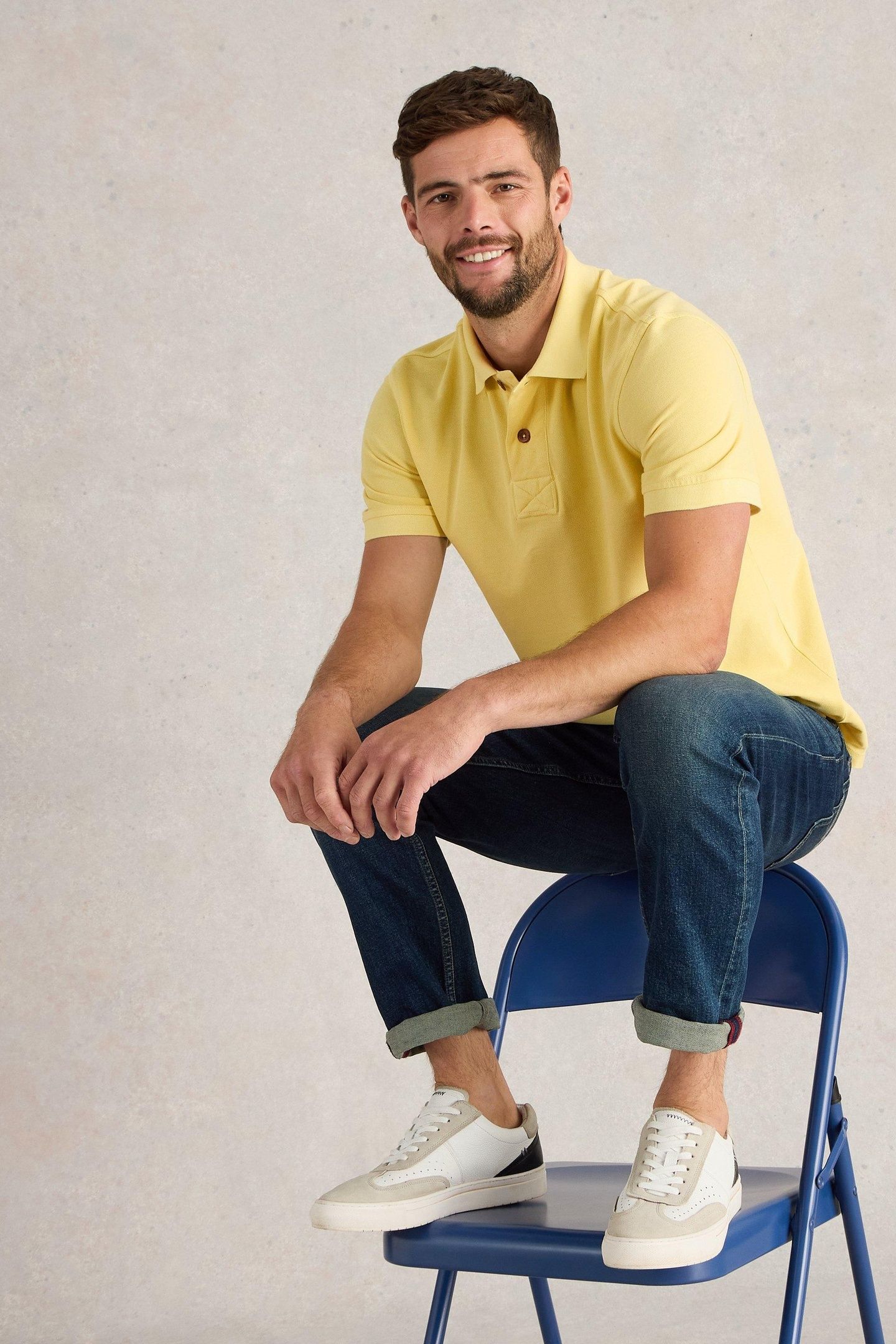 UTILITY POLO LIGHT YELLOW 7
