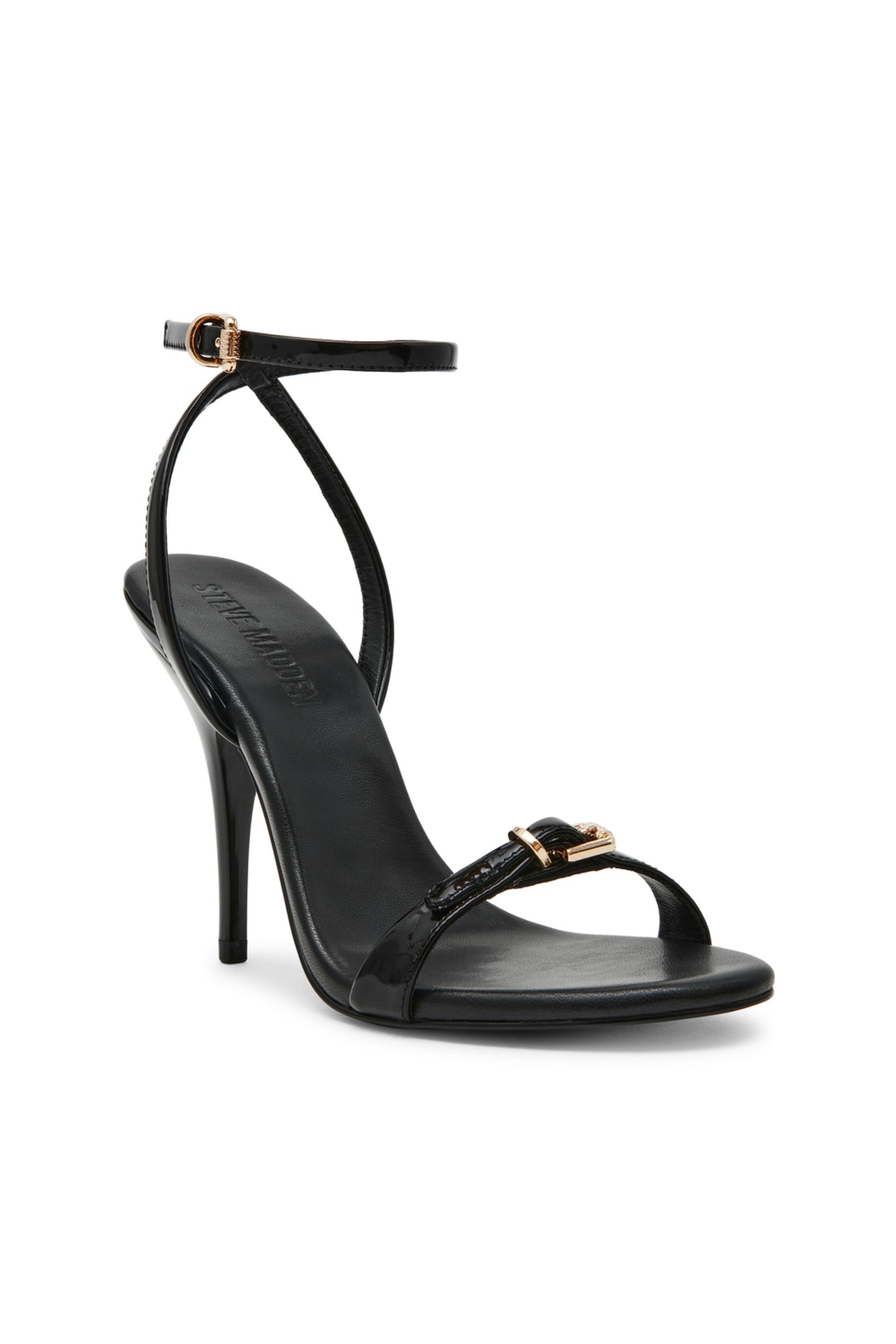 FOXX SANDALS BLACK PATENT 2