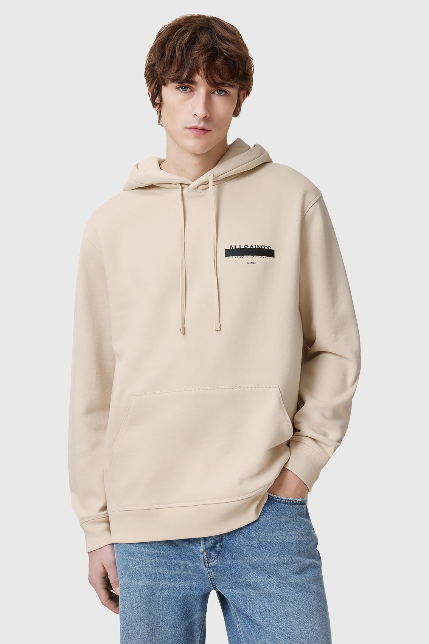 REDACT OTH HOODY CREAM TAUPE 3