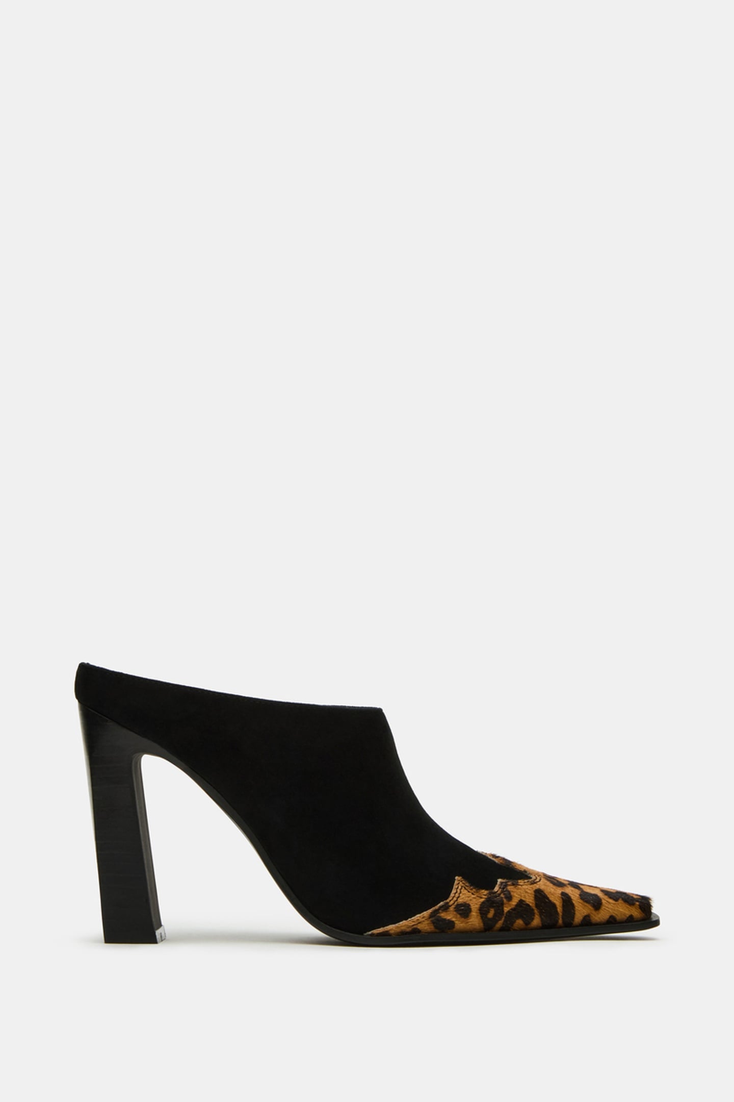 HOUSTON-H MULES BLACK SUEDE 1