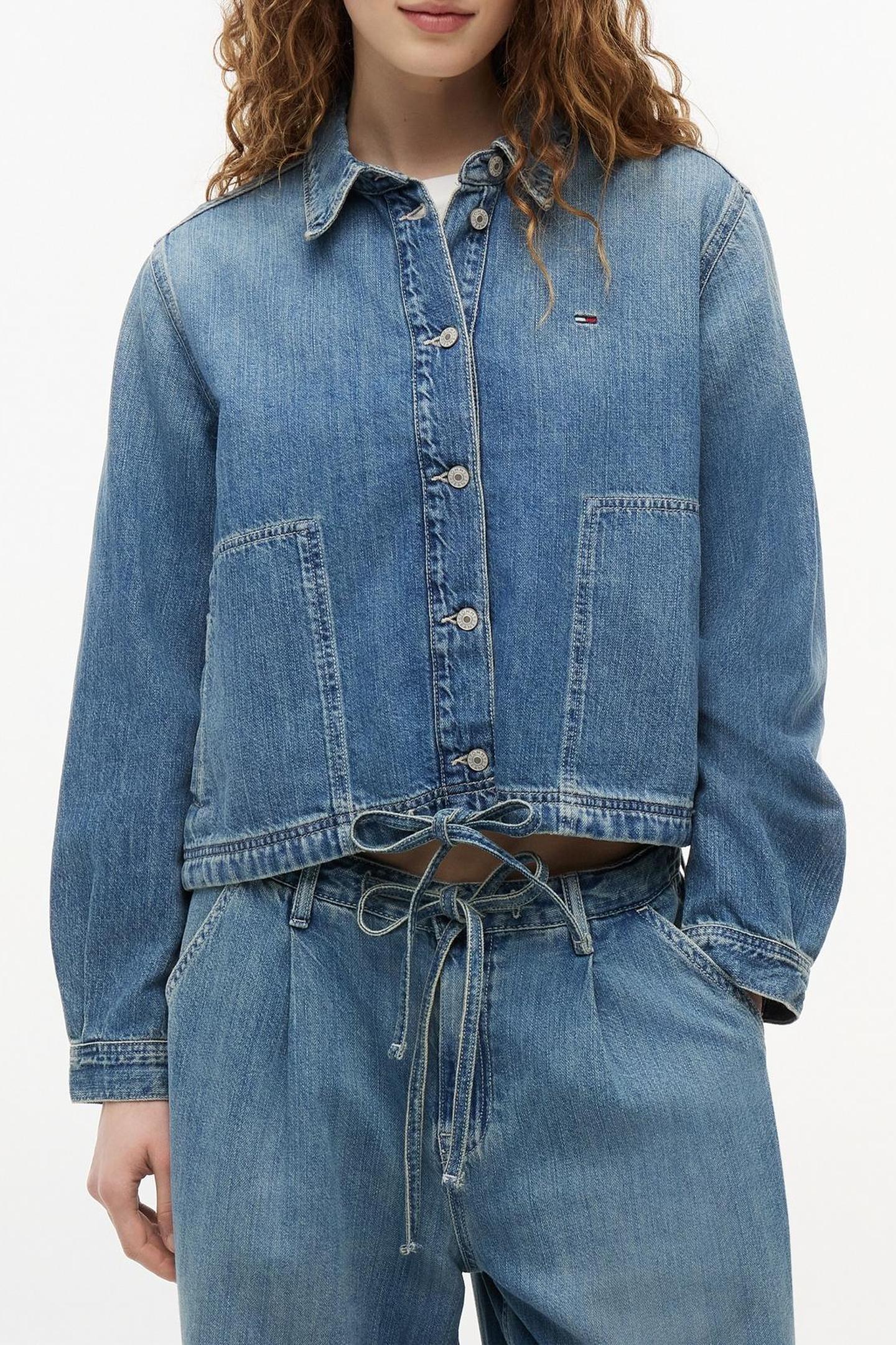 TIE JACKET DENIM MEDIUM 2