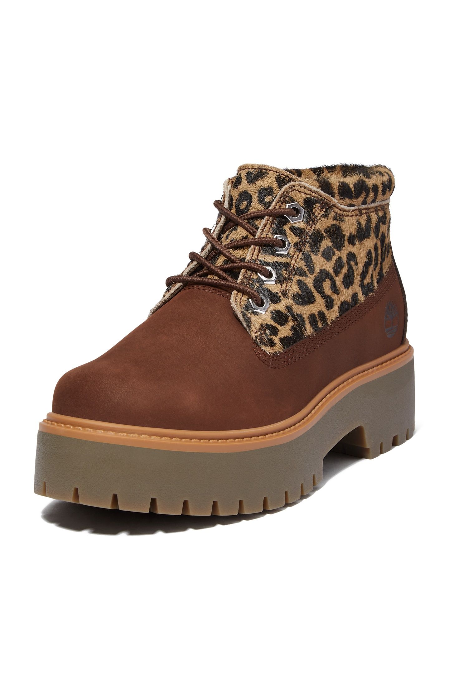 STONE STREET MID LACE UP BOOT MEDIUM BROWN NUBUCK 4