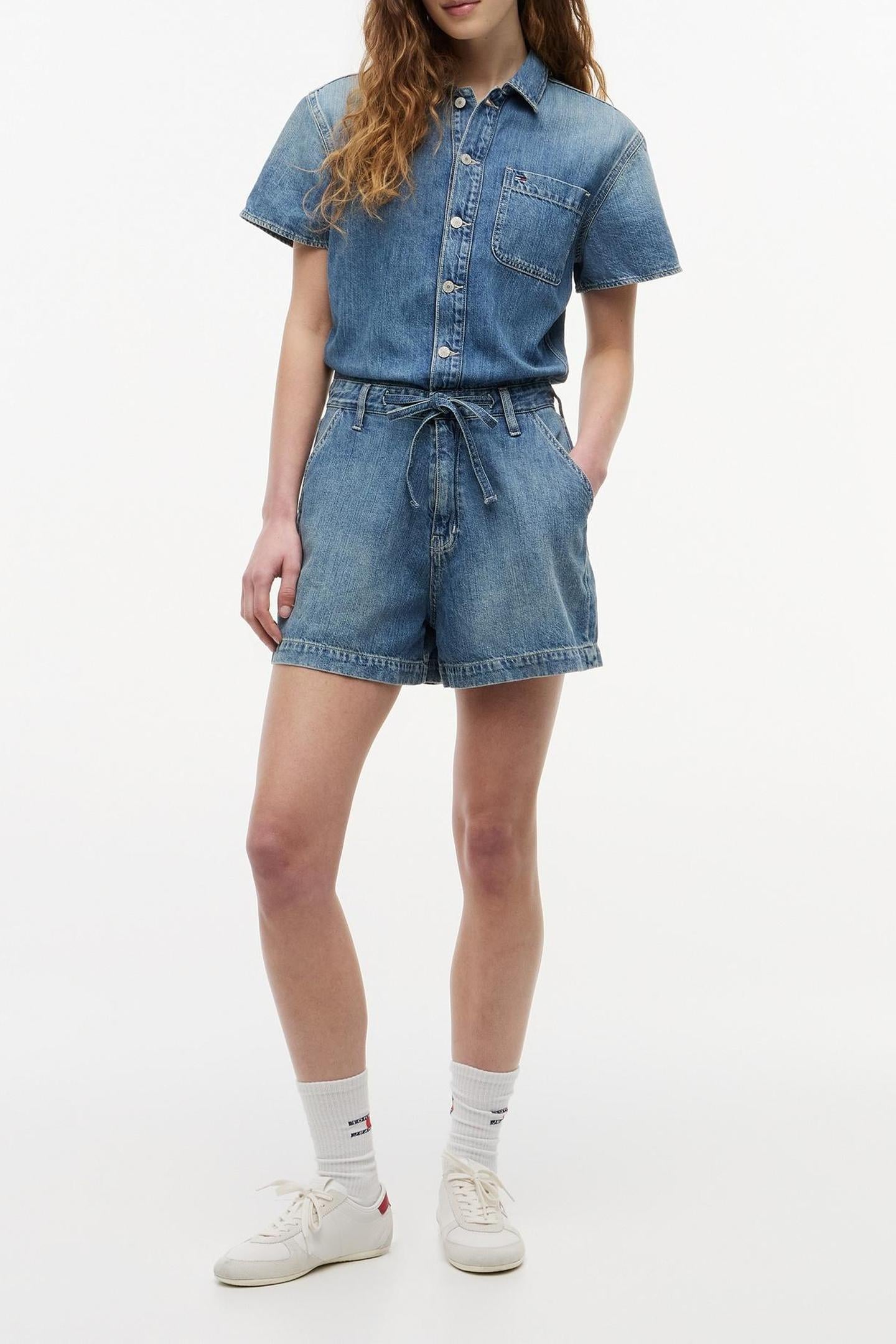 DENIM PLAYSUIT DENIM MEDIUM 1