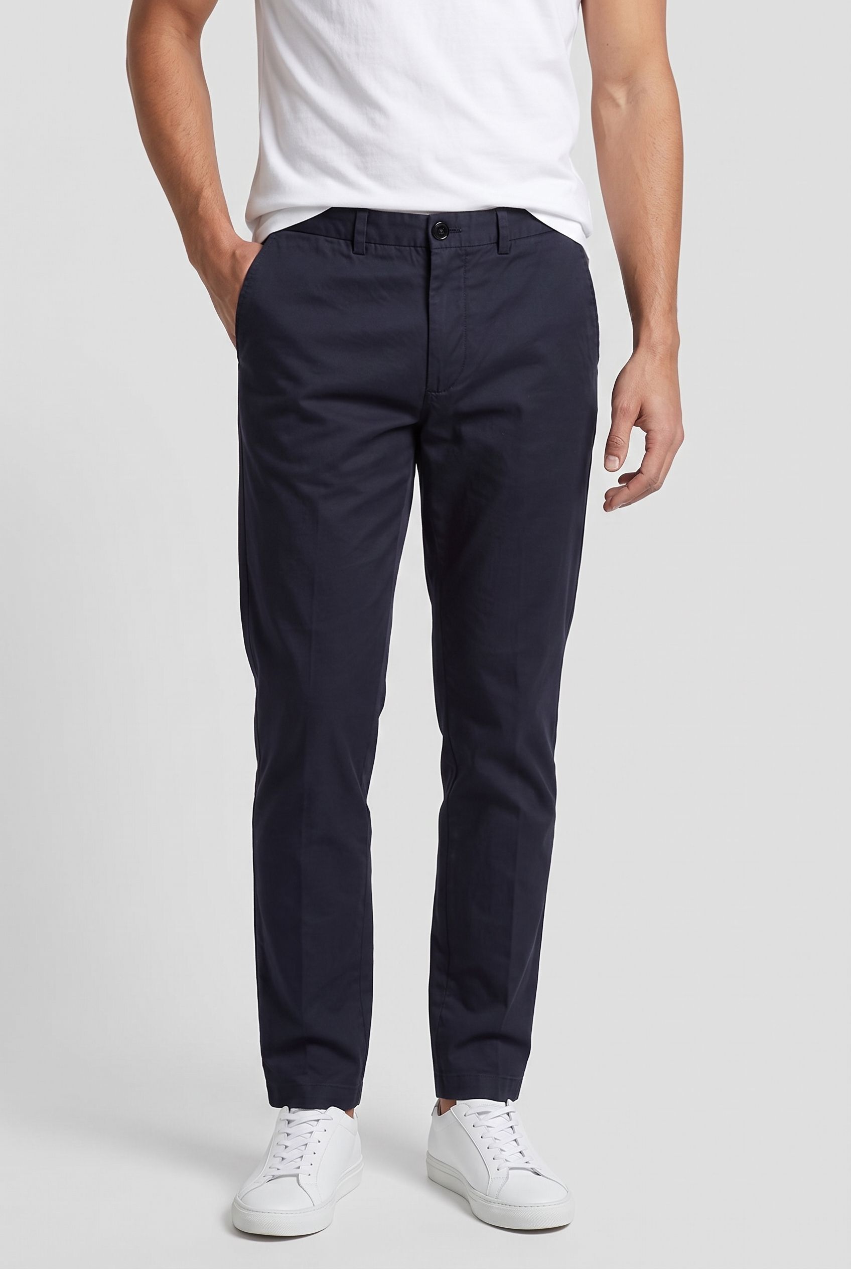 ELVIS COTTON LINEN BLUE 1