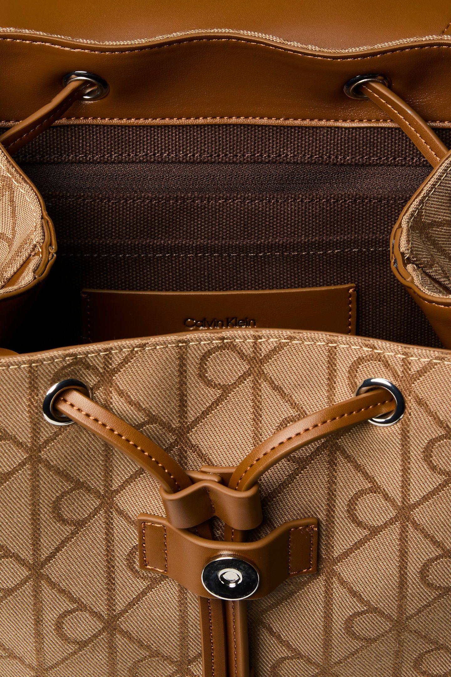 EMBLEM ALL-OVER PRINT JACQUARD BAG CORNSTALK 5