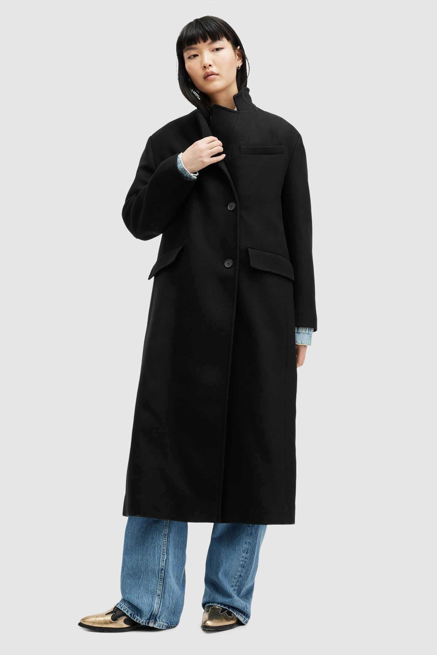 JAMES COAT BLACK 1