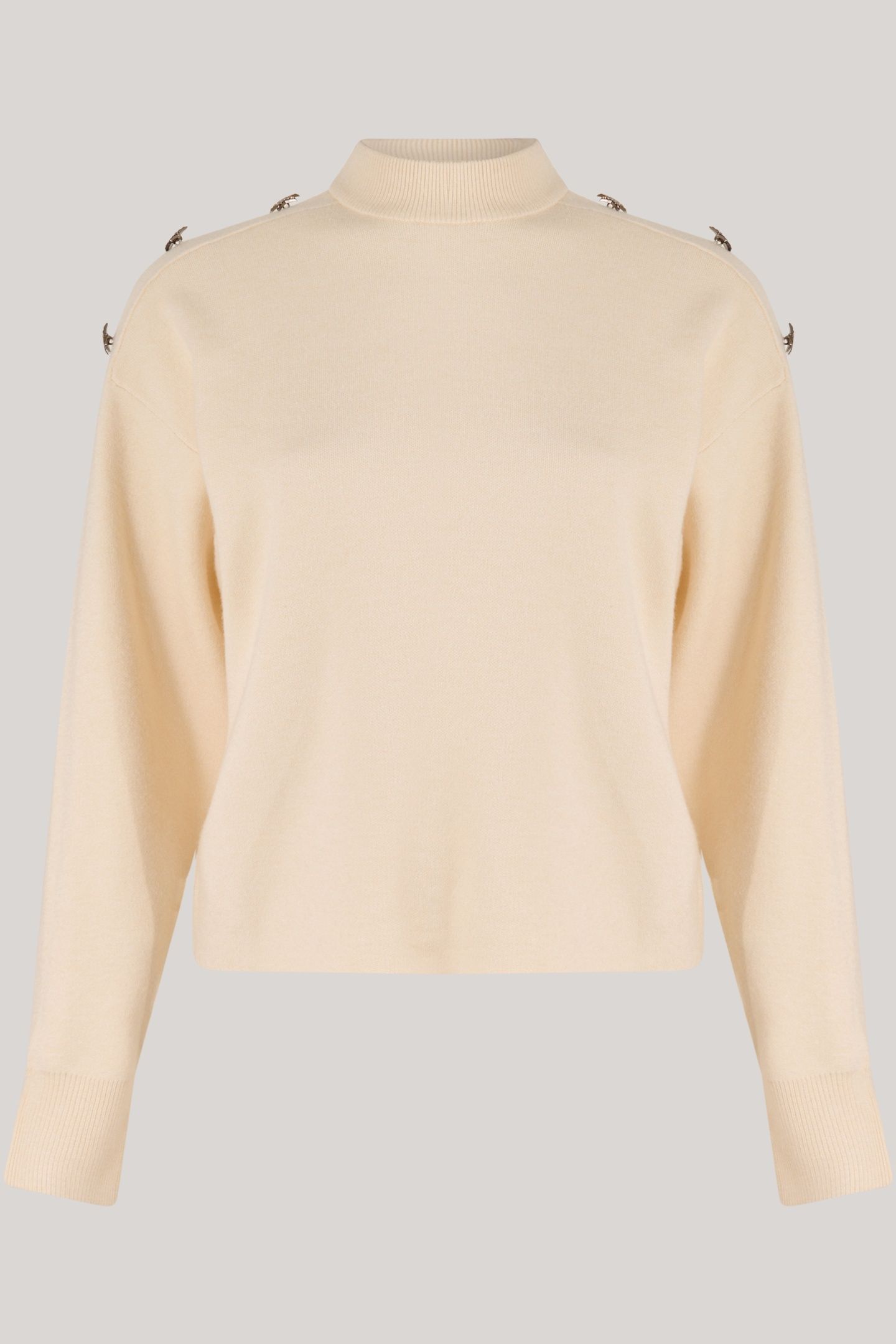 LA-SBSTAR BUTTON KNIT OFFWHITE 3