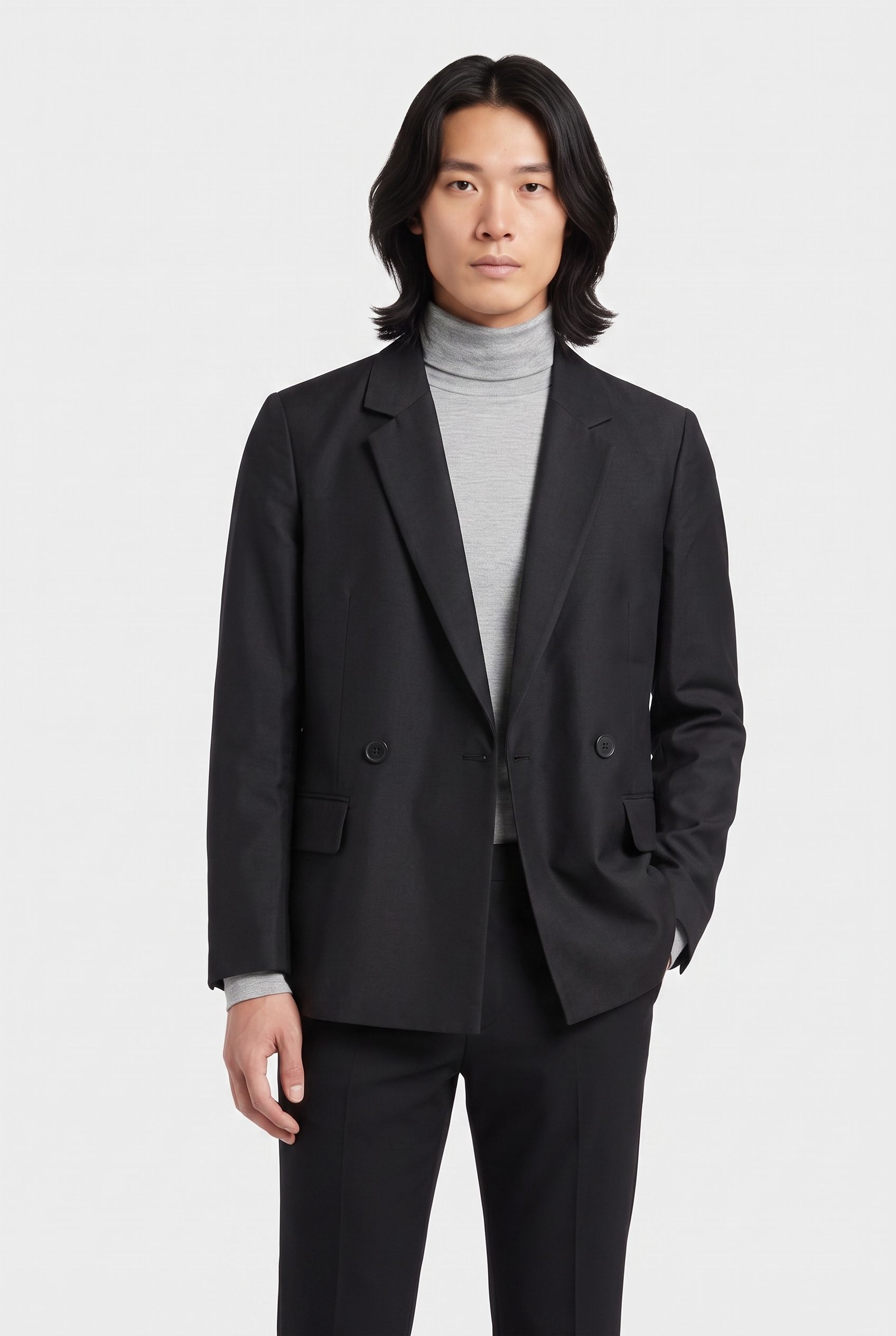 DAXIA SATIN PRESS BLACK 1