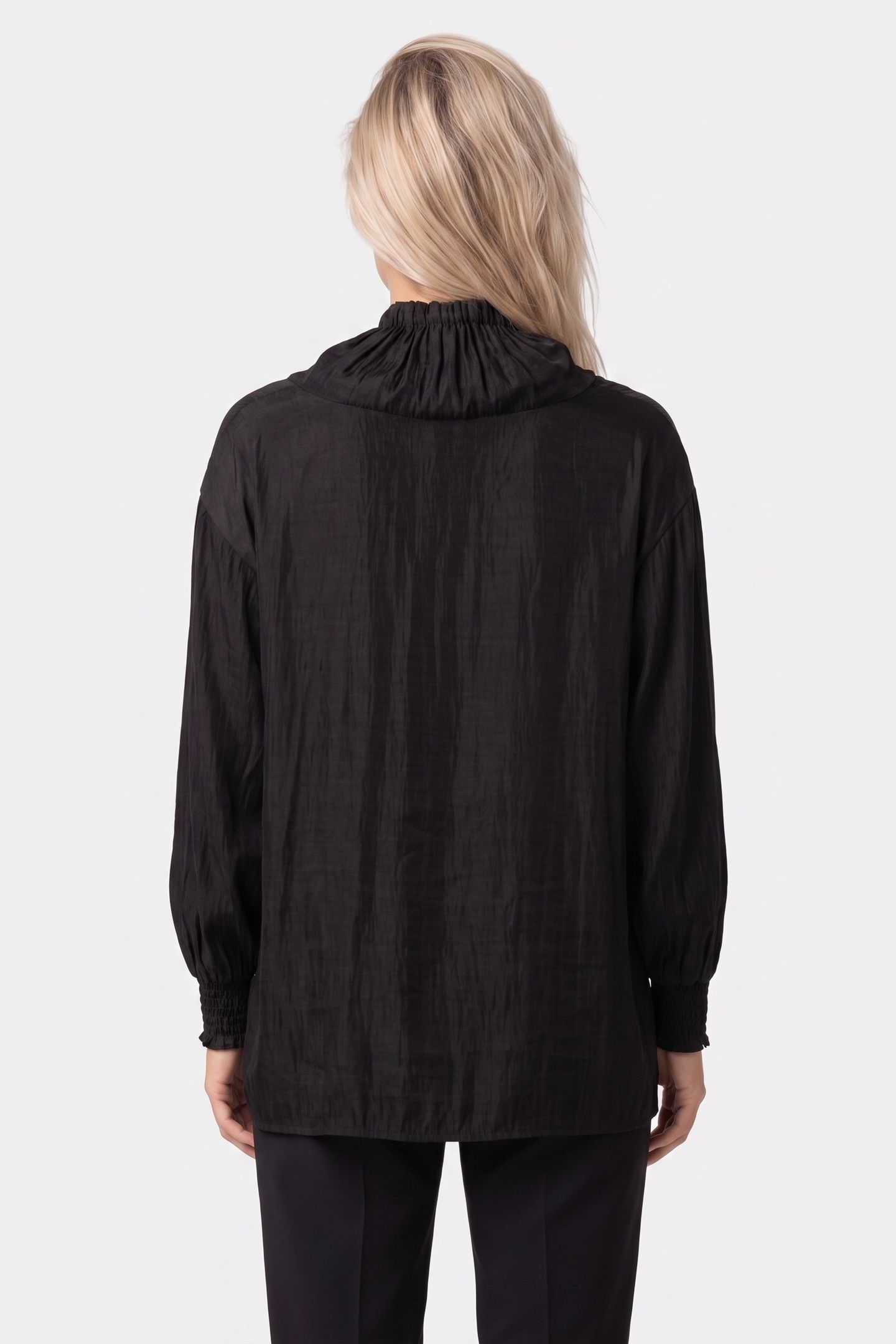 ISSIE ANORAK BLOUSE BLACK 2