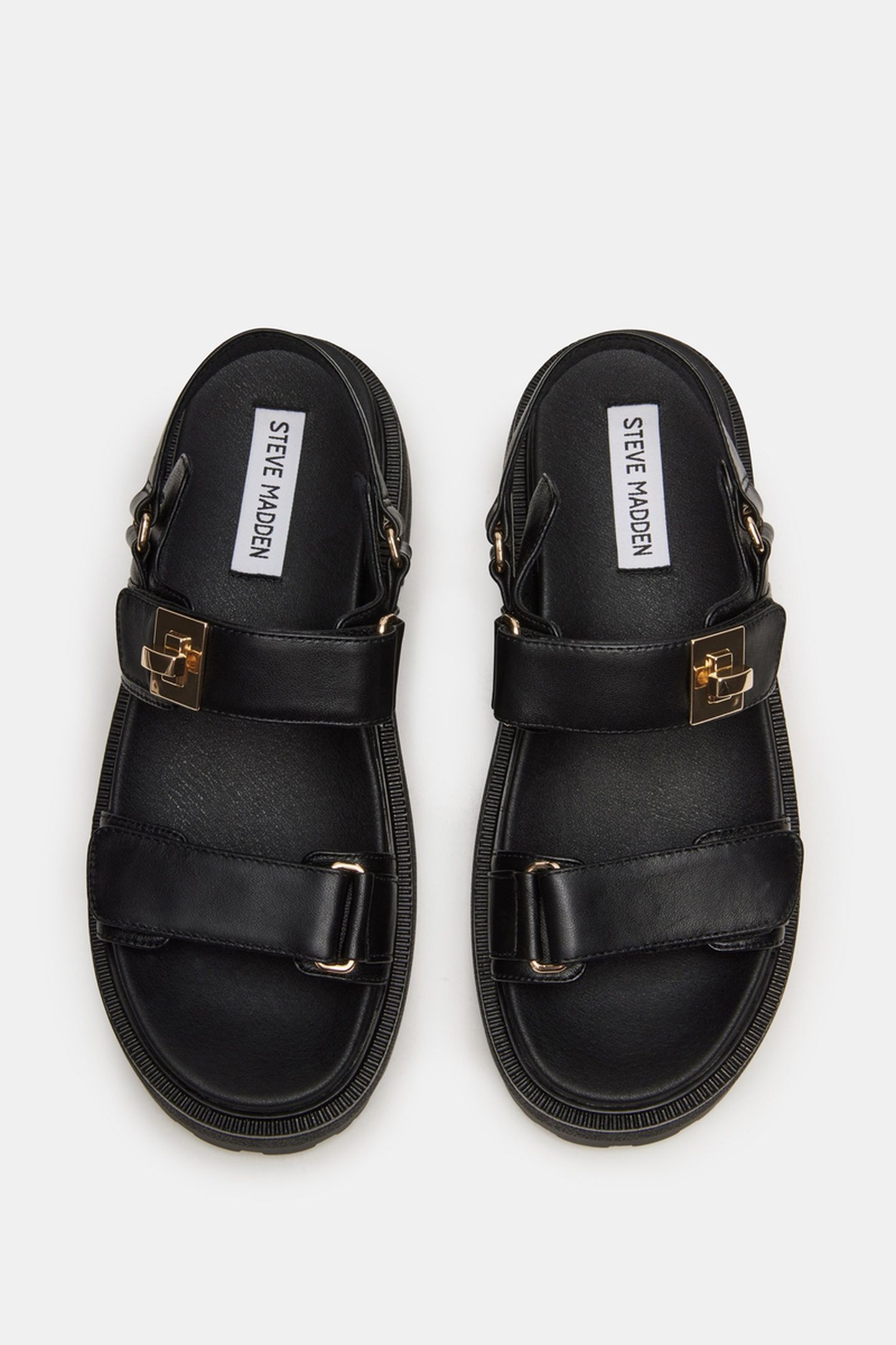 SUPERMONA SANDALS BLACK LEATHER 4