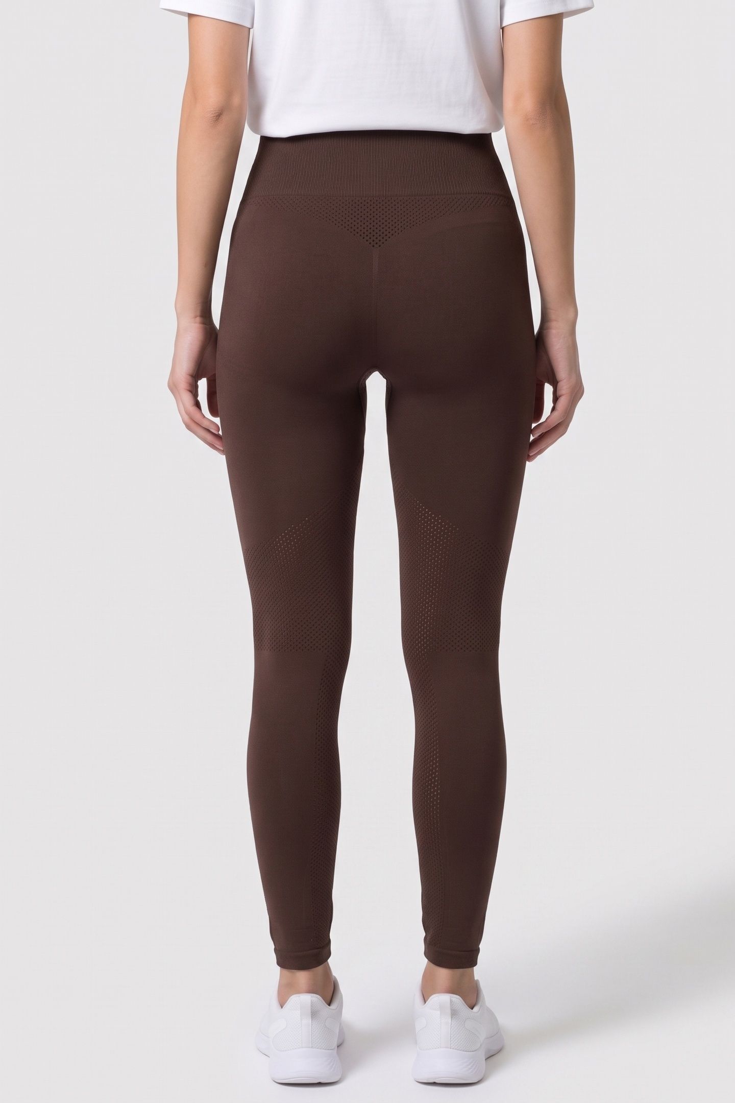 RIBORG SEAMLESS TIGHTS BROWN 2