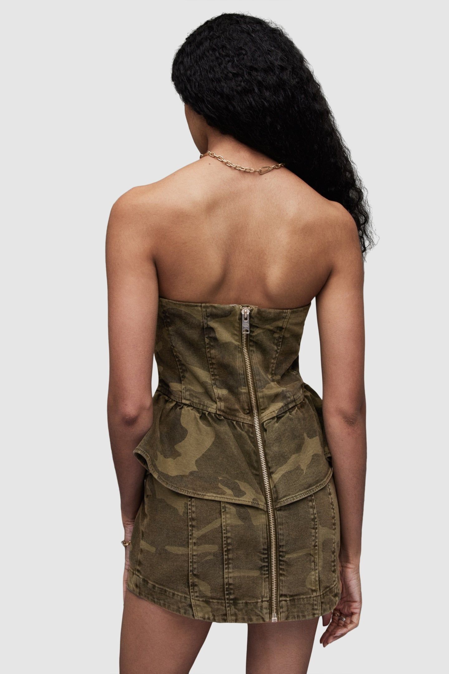ANDY CAMO EMB DRESS CAMO GREEN 5