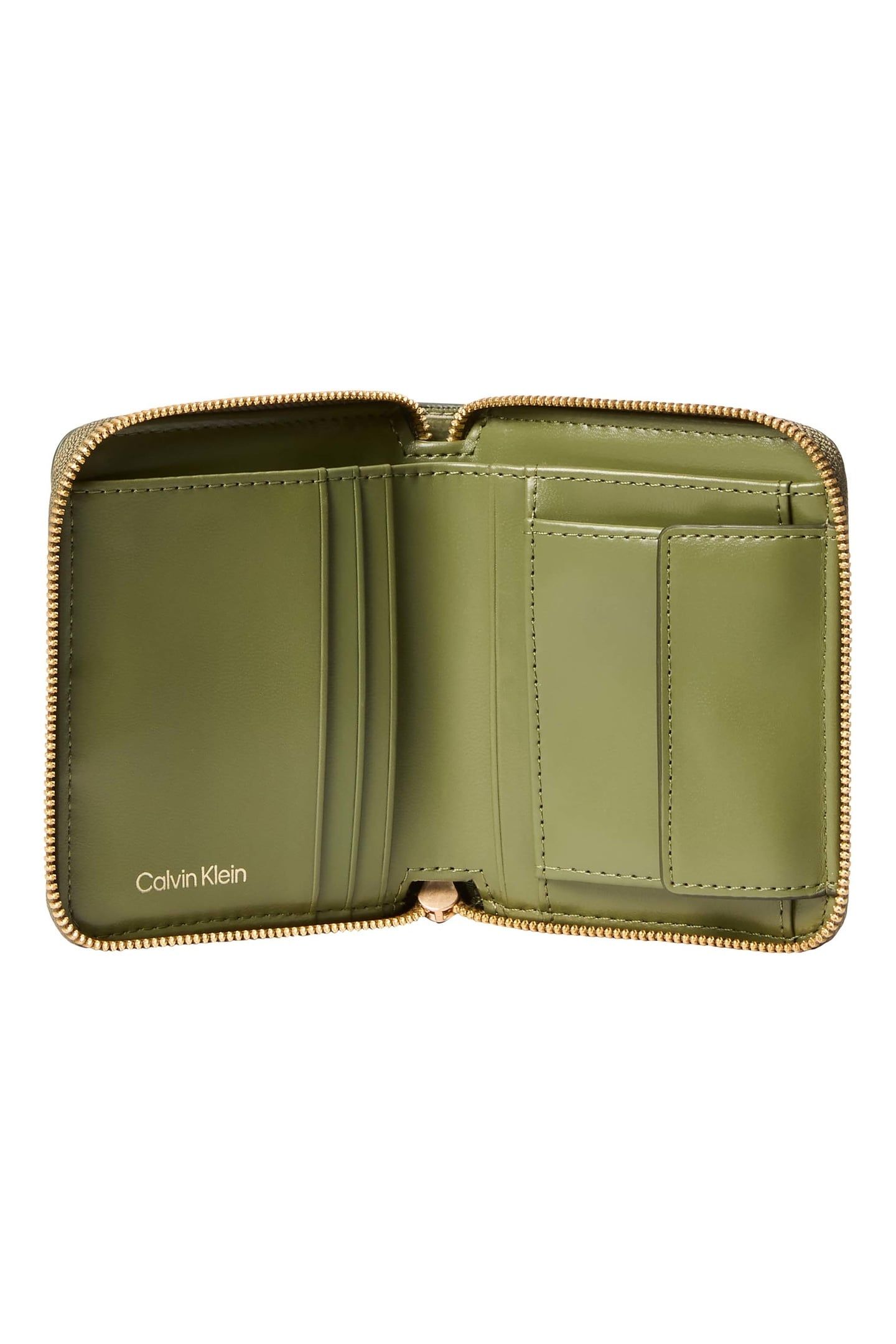 EMBLEM AOP SQUARE WALLET OLIVINE AOP 2
