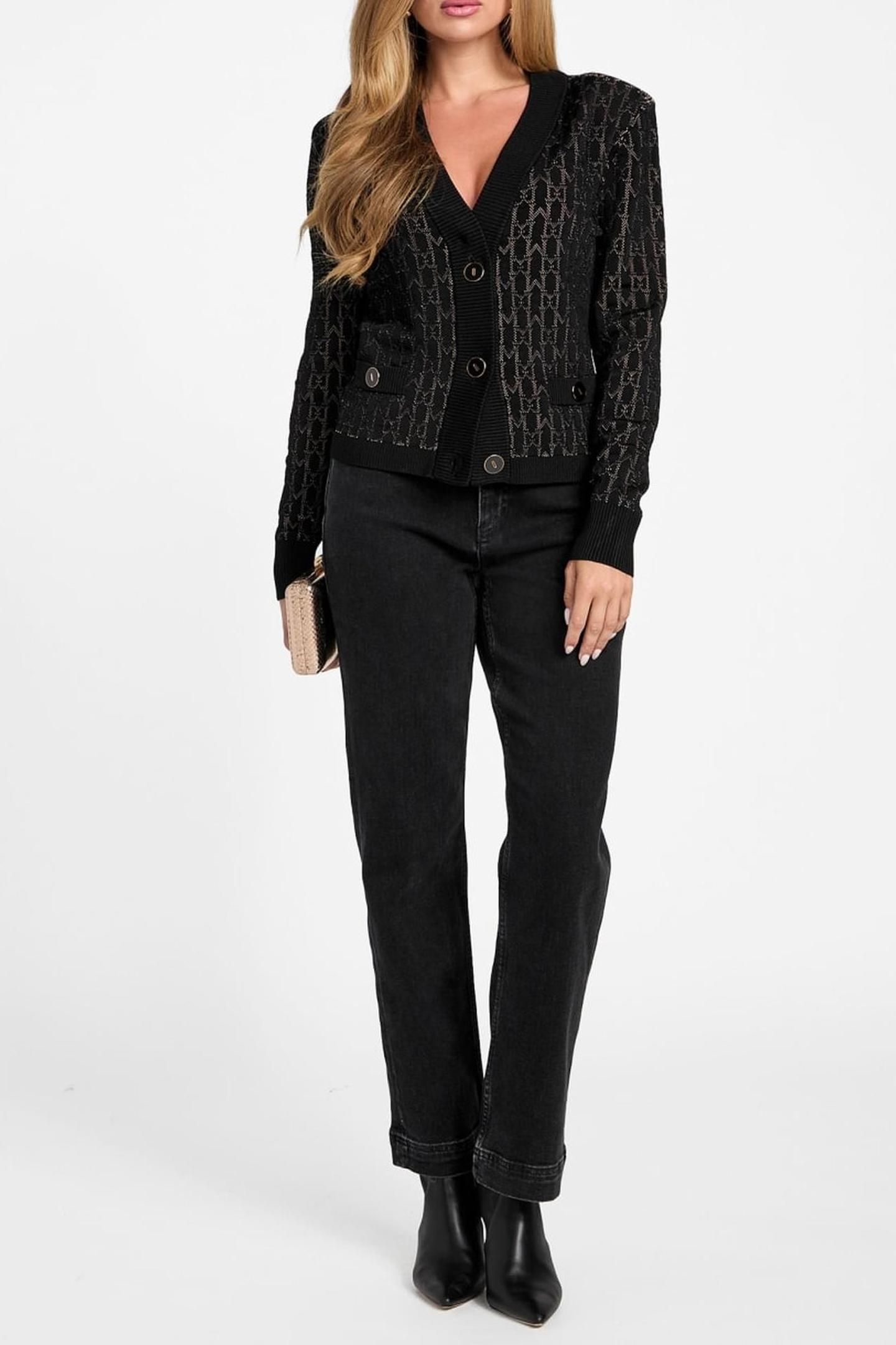 DORIS STRAIGHT DENIM JET BLACK A996 4