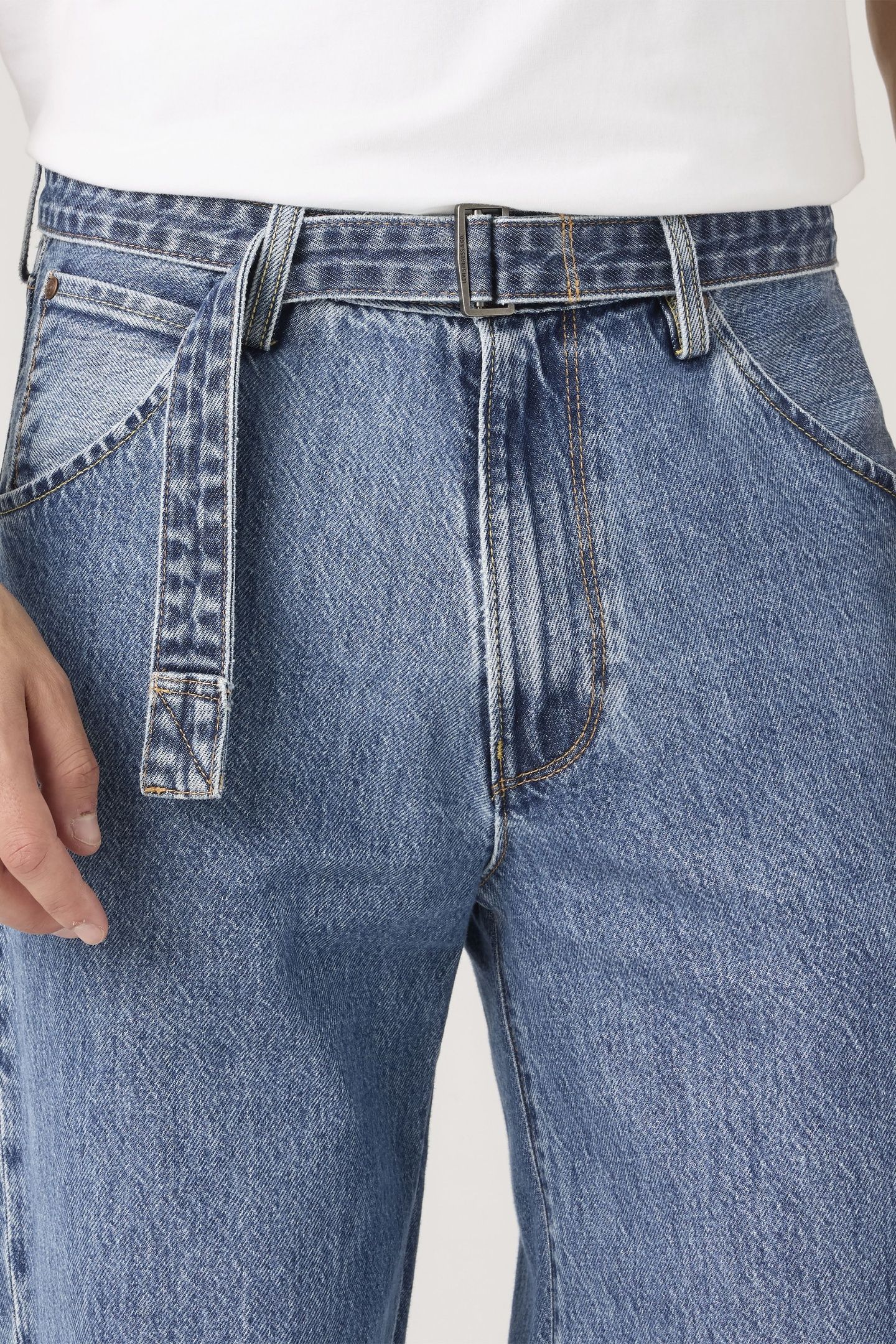 TWISTED BAGGY WIDE JEANS 7