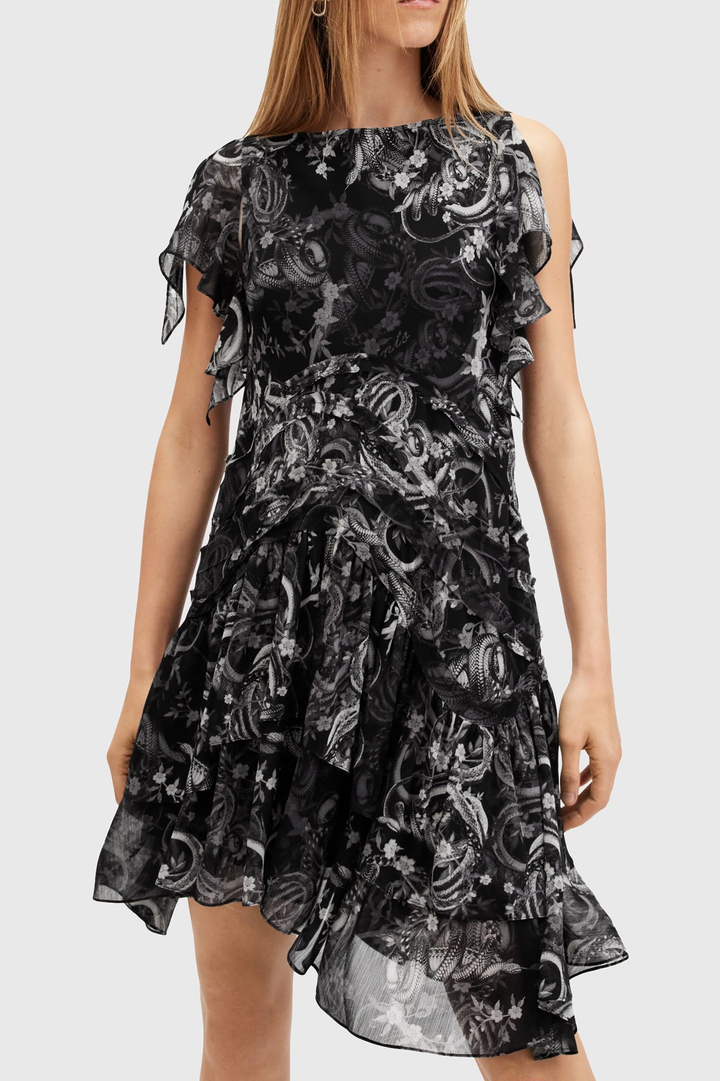 CALLIE DRESS HELENA BLACK 4