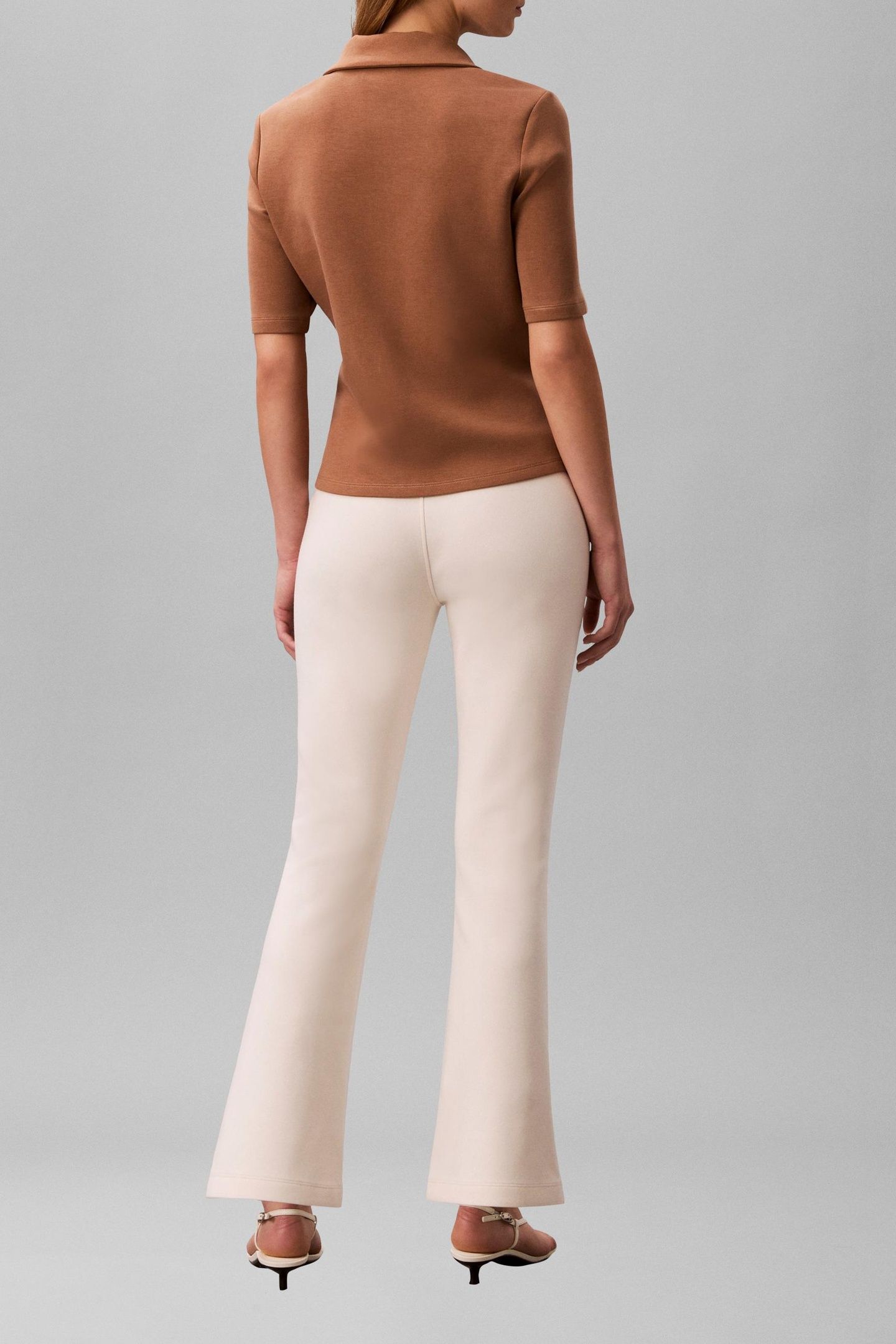 HEAVYWEIGHT SPACER FIT FLARE JEAN TOFU 3