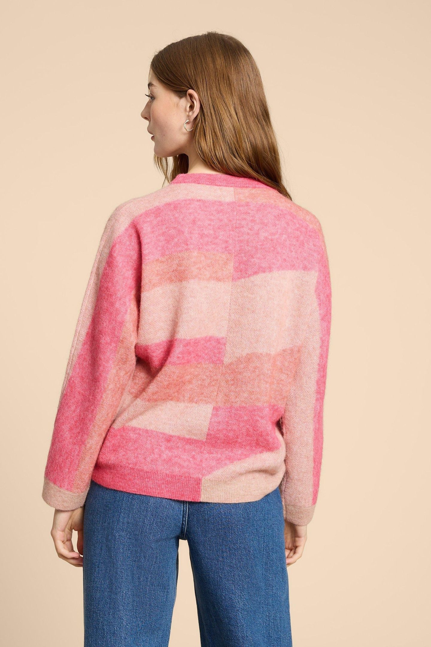 COLOURBLOCK DOLLY JUMPER PINK MULTI 2