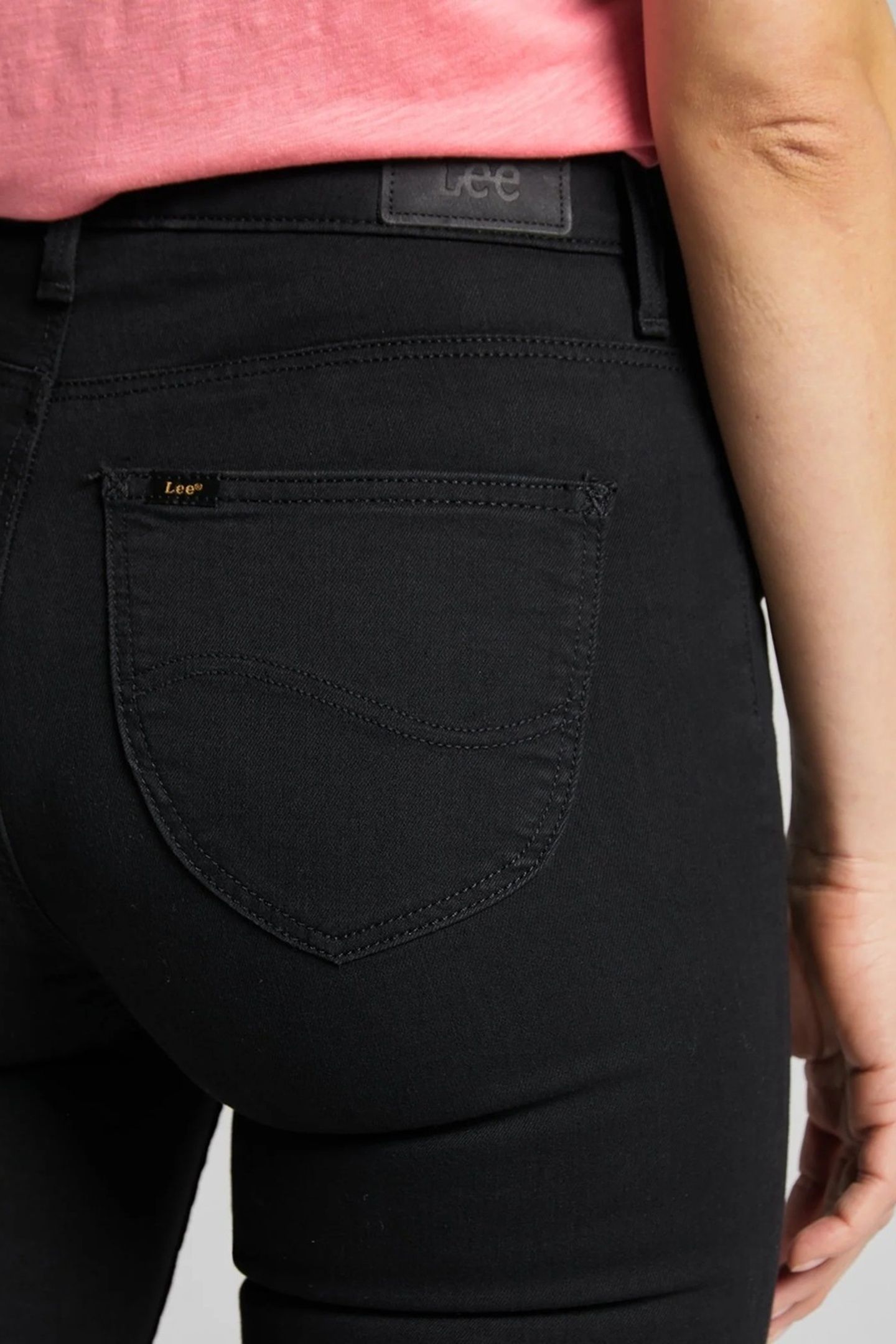 SCARLETT HIGH BLACK RINSE JEANS 5