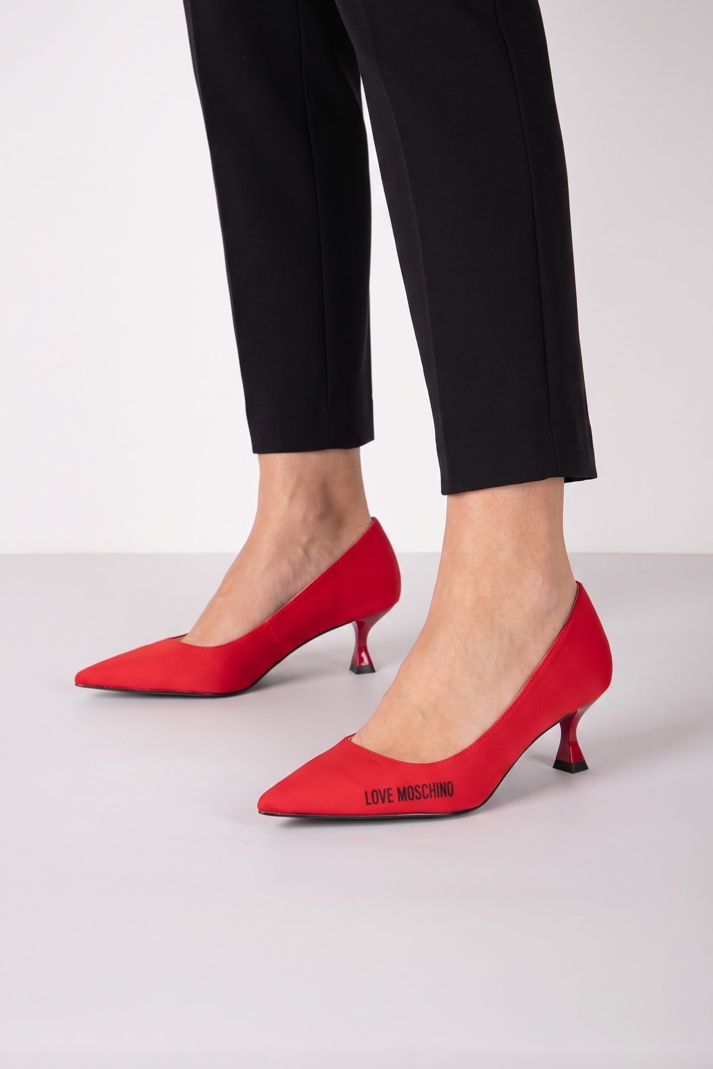 GOATSKIN PUMP WHITE 5