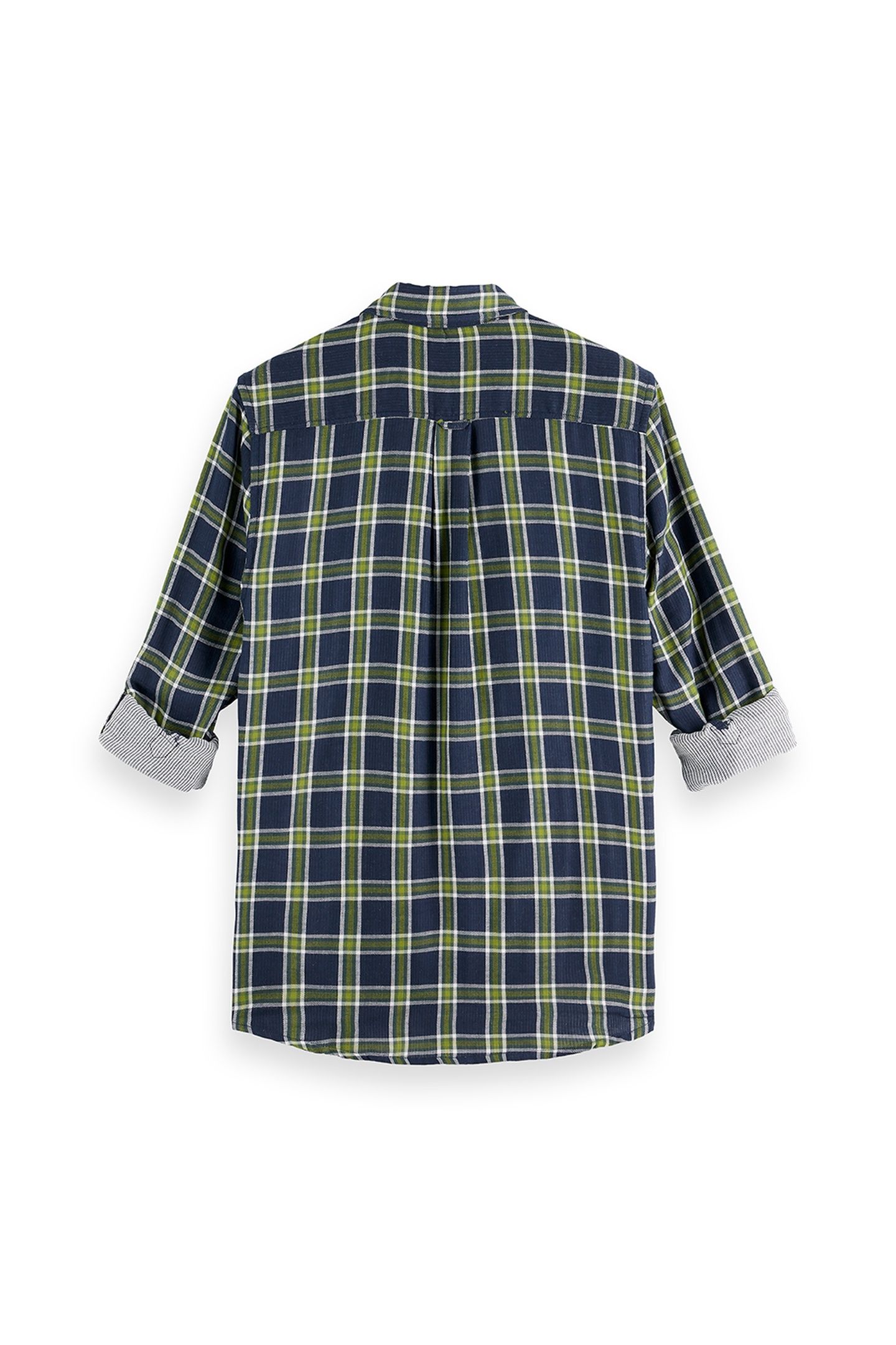 DOUBLE-FACE REGULAR FIT SHIRT SKY CAPTAIN CHECK 6