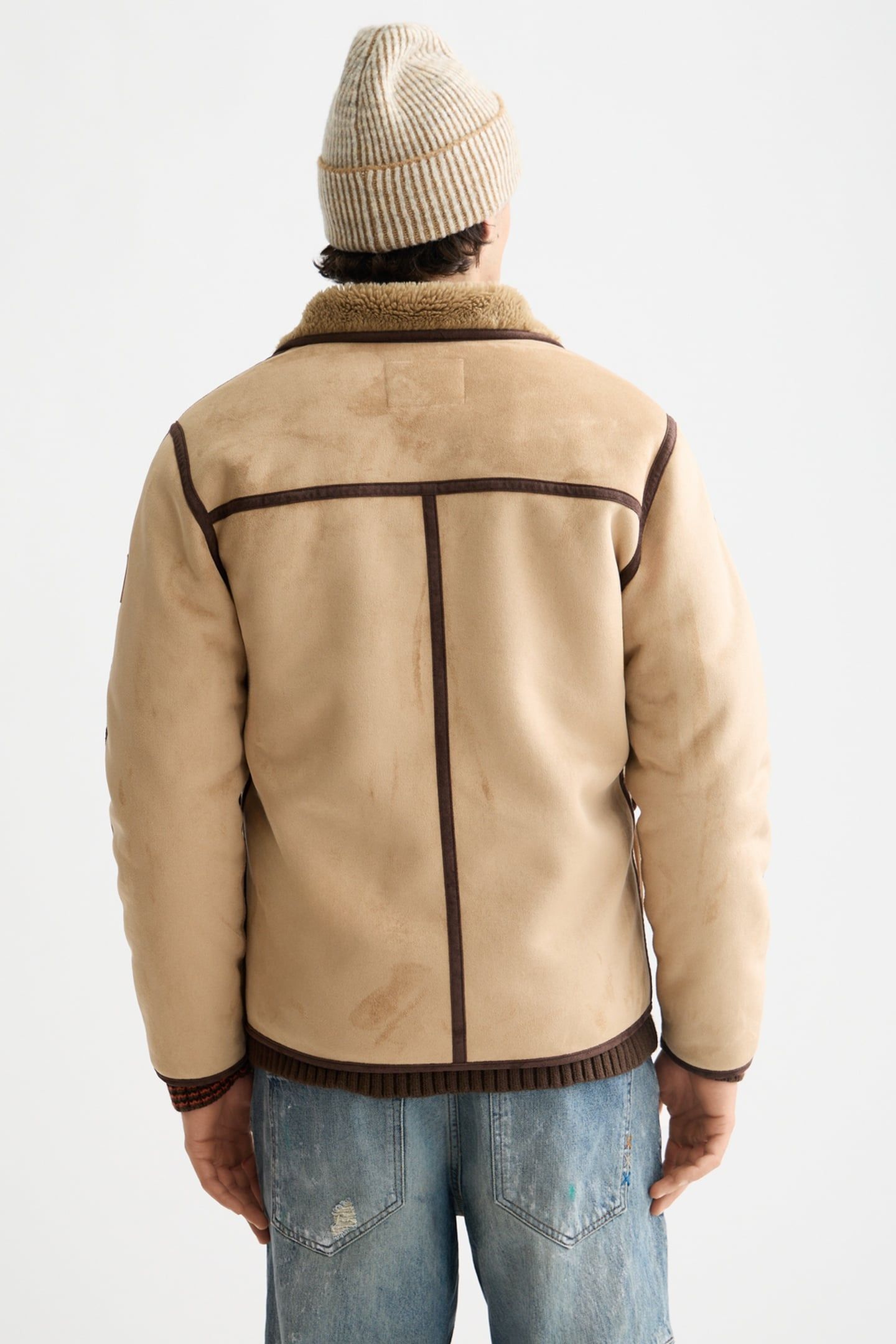 FAUX SHEARLING JACKET TANNIN 3