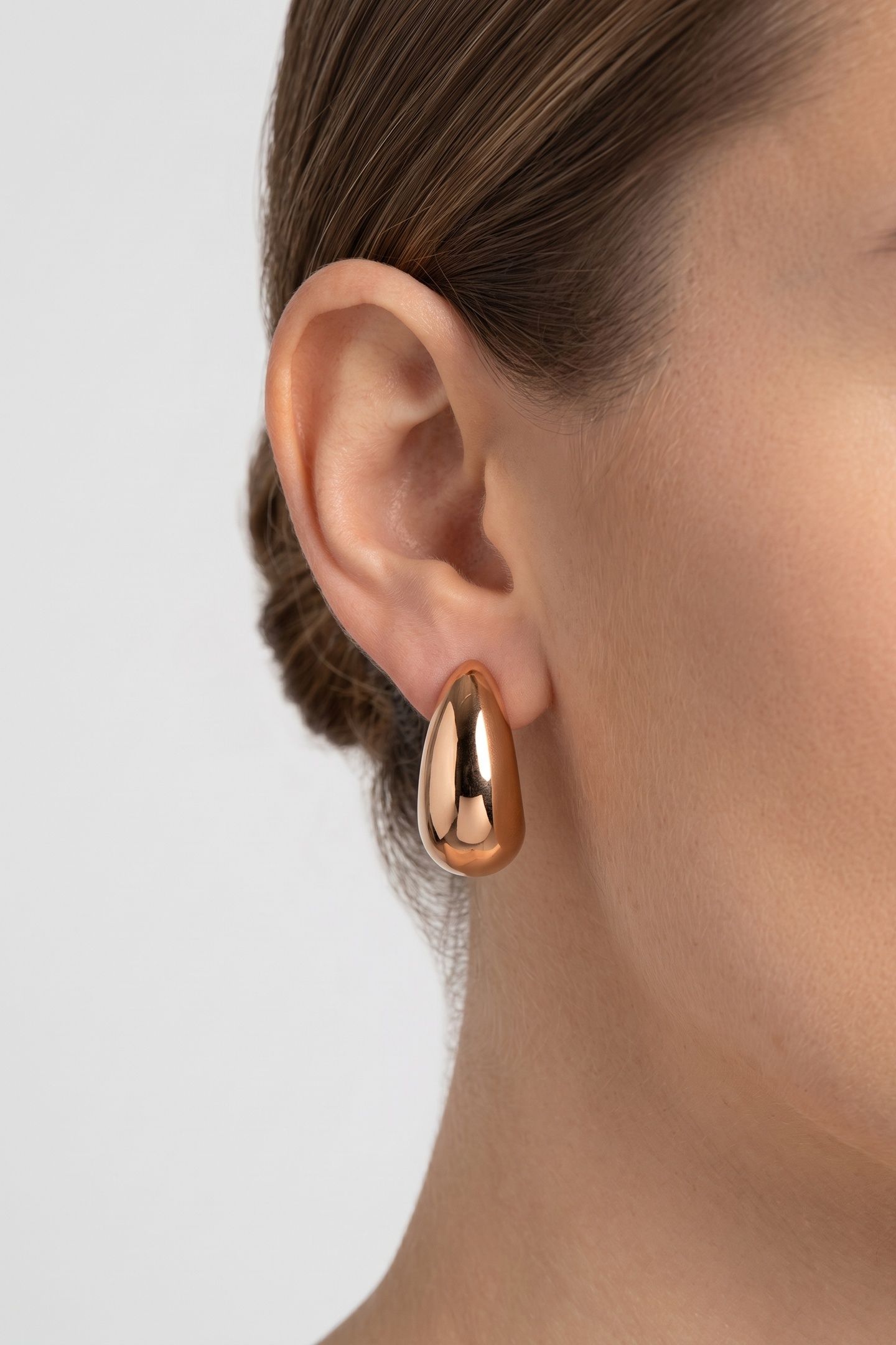 BIG DROP OHRRINGE ROSEGOLD 1