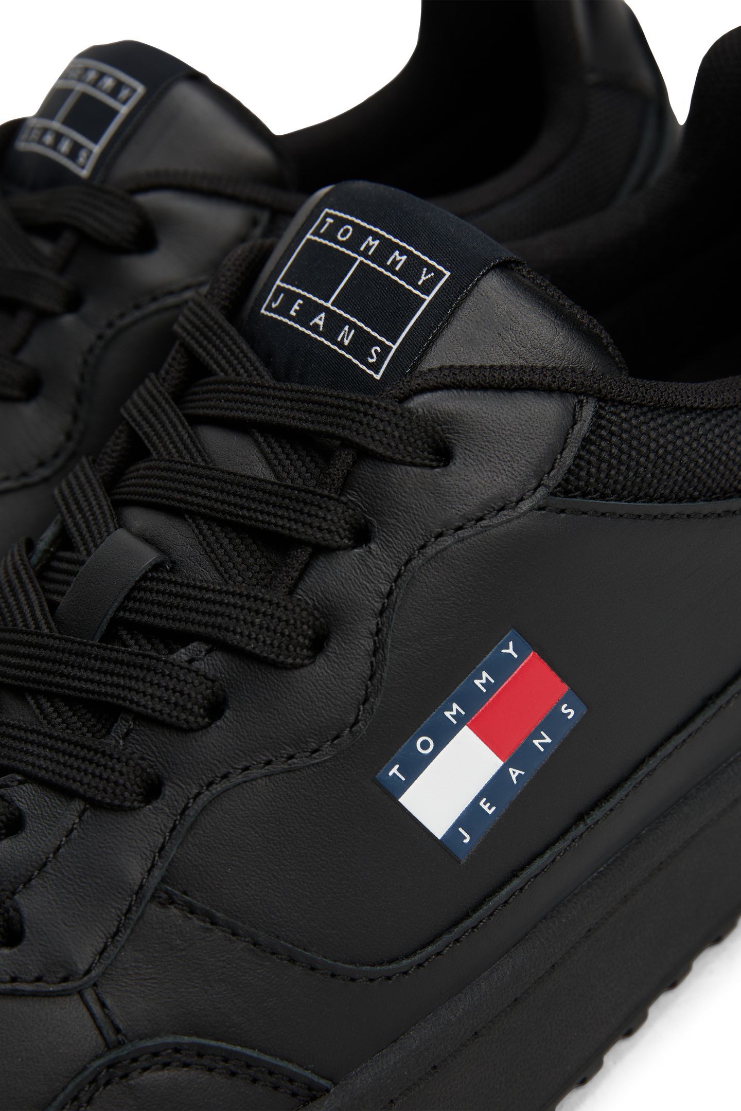 CUPSOLE LEATHER SNEAKERS BLACK 5