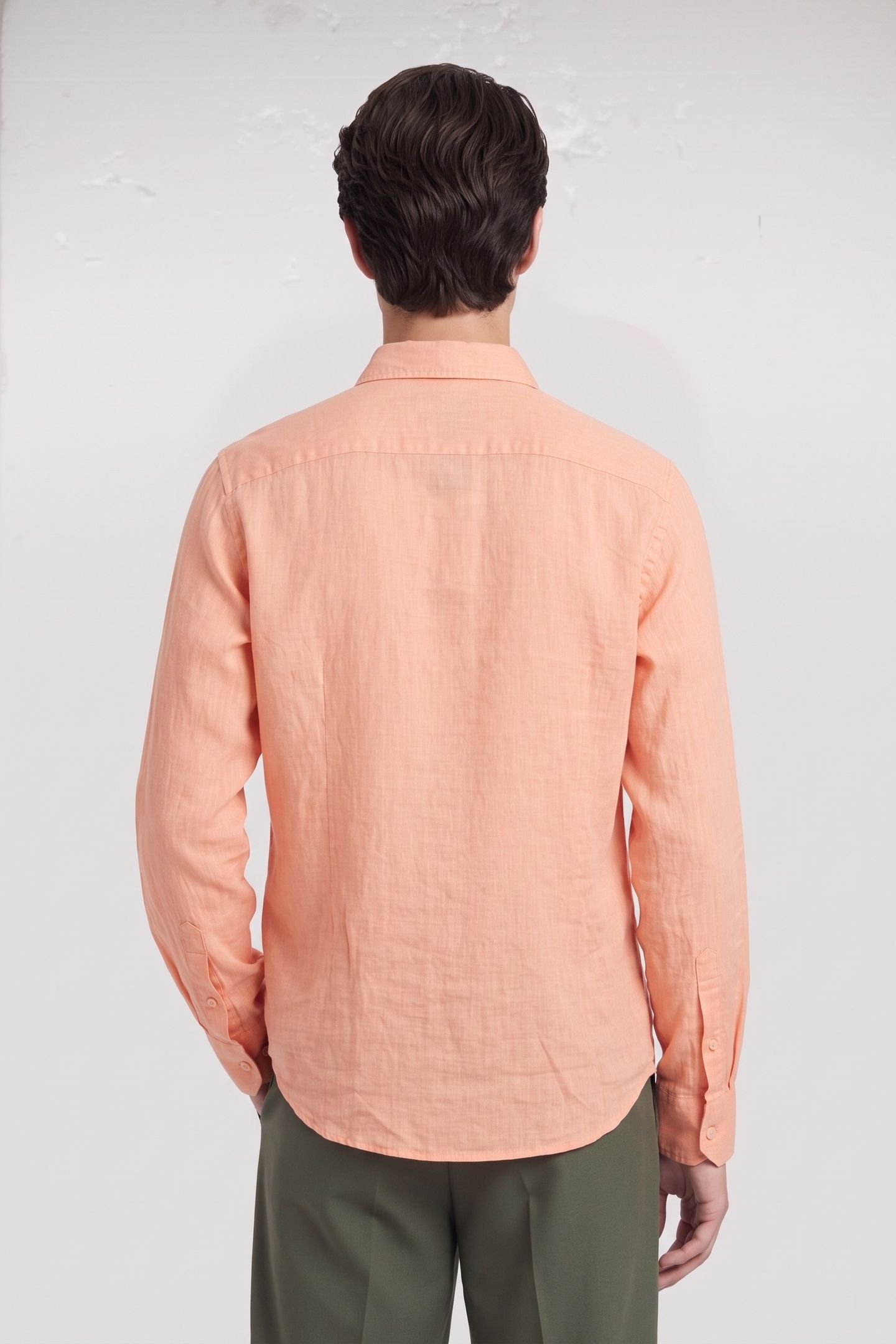 GUESS ECO LS NAPA LINEN SHIRT FUJI SUNRISE MULTI 2