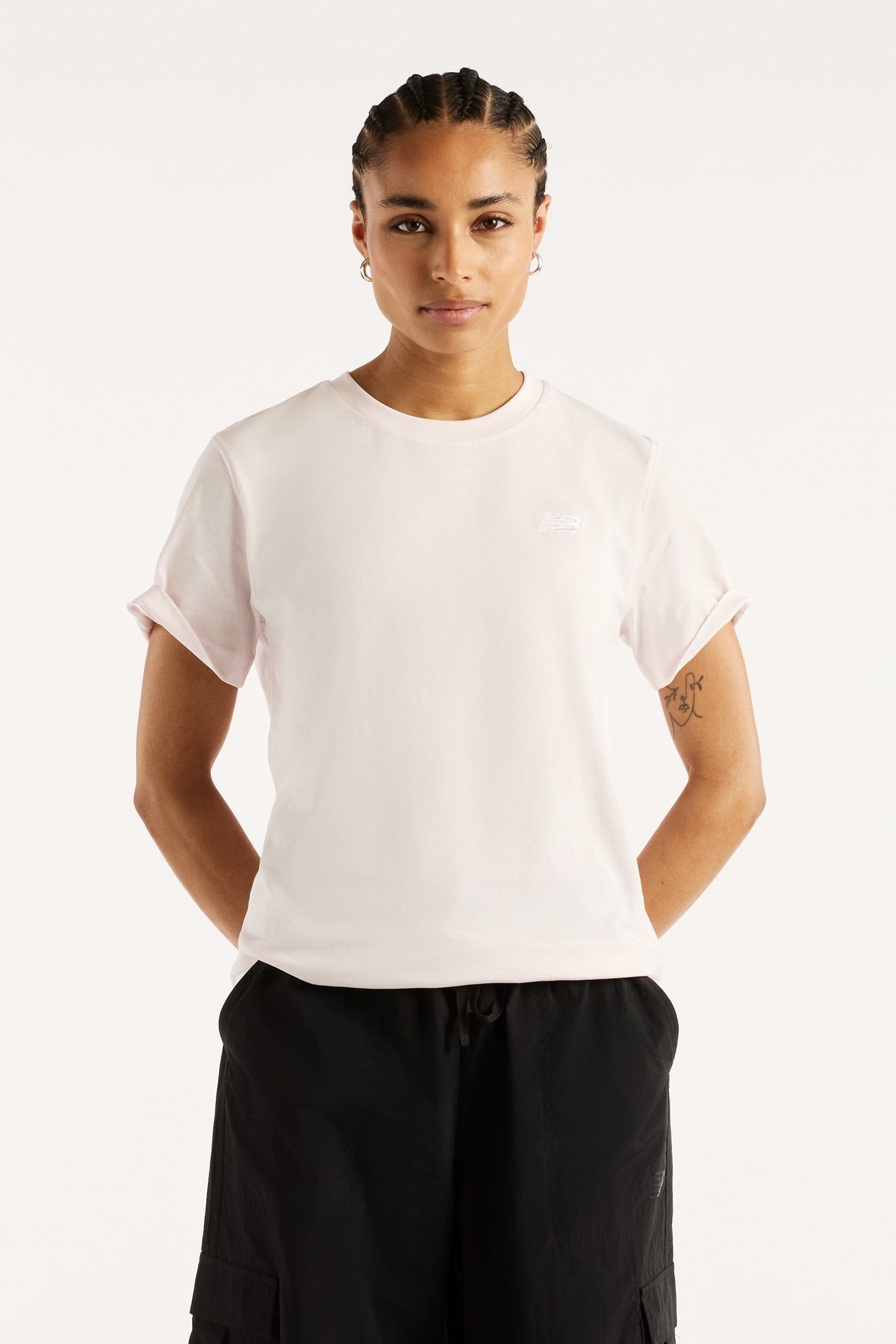 SPORT ESSENTIALS JERSEY T-SHIRT PINK SALT 1
